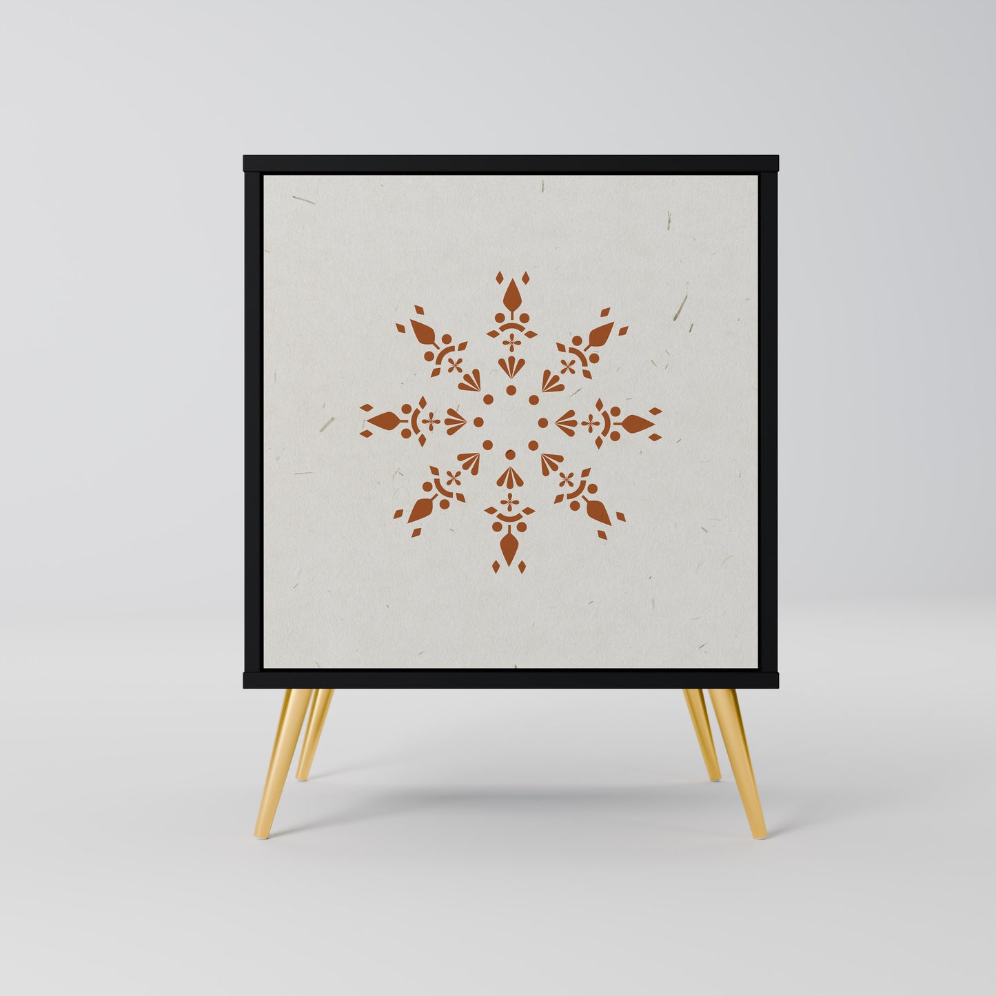 Credenza DAILY HARMONY a 1 anta con finitura nera