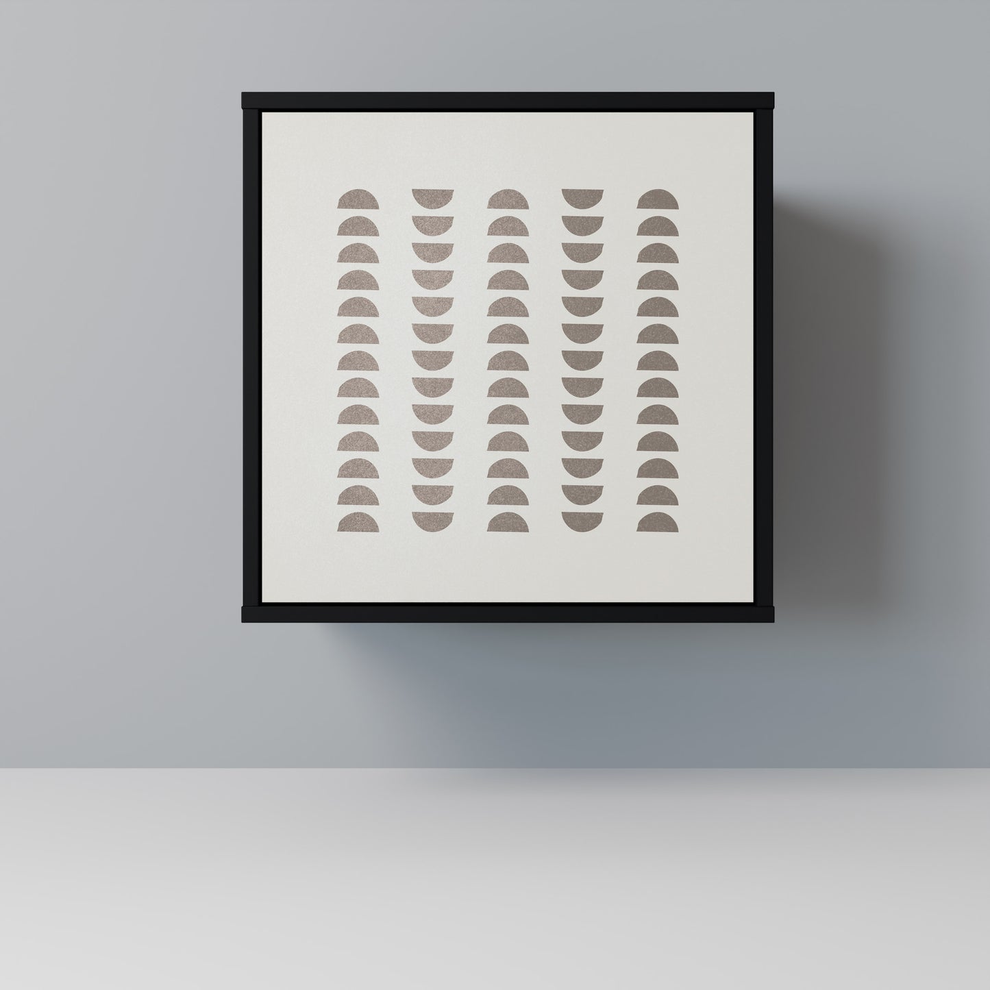 Credenza HARMONY ESSENCE a 1 anta con finitura nera