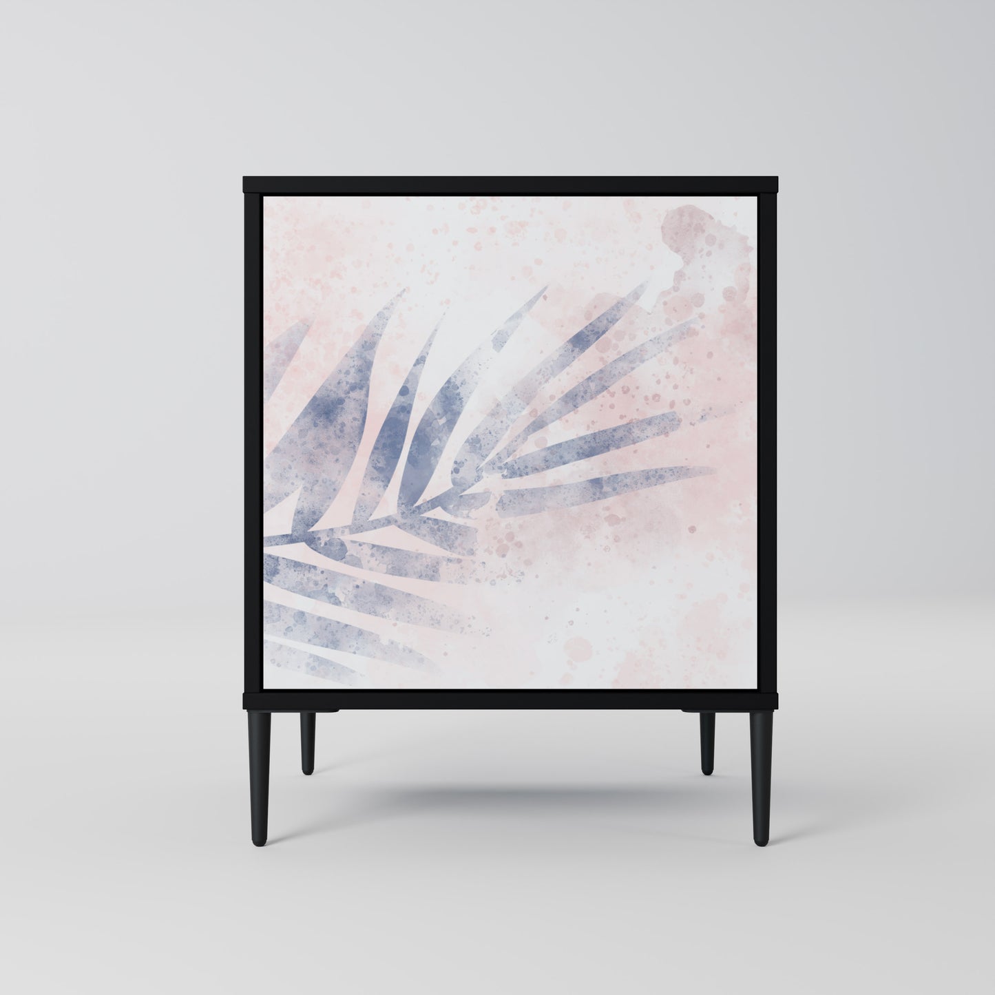 Credenza TIMELESS FLOAT a 1 anta con finitura nera