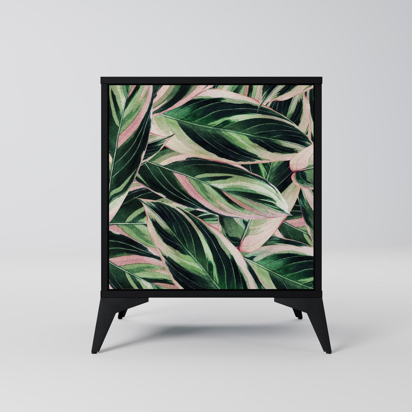 Credenza EERIE STROMANTHE a 1 anta con finitura nera