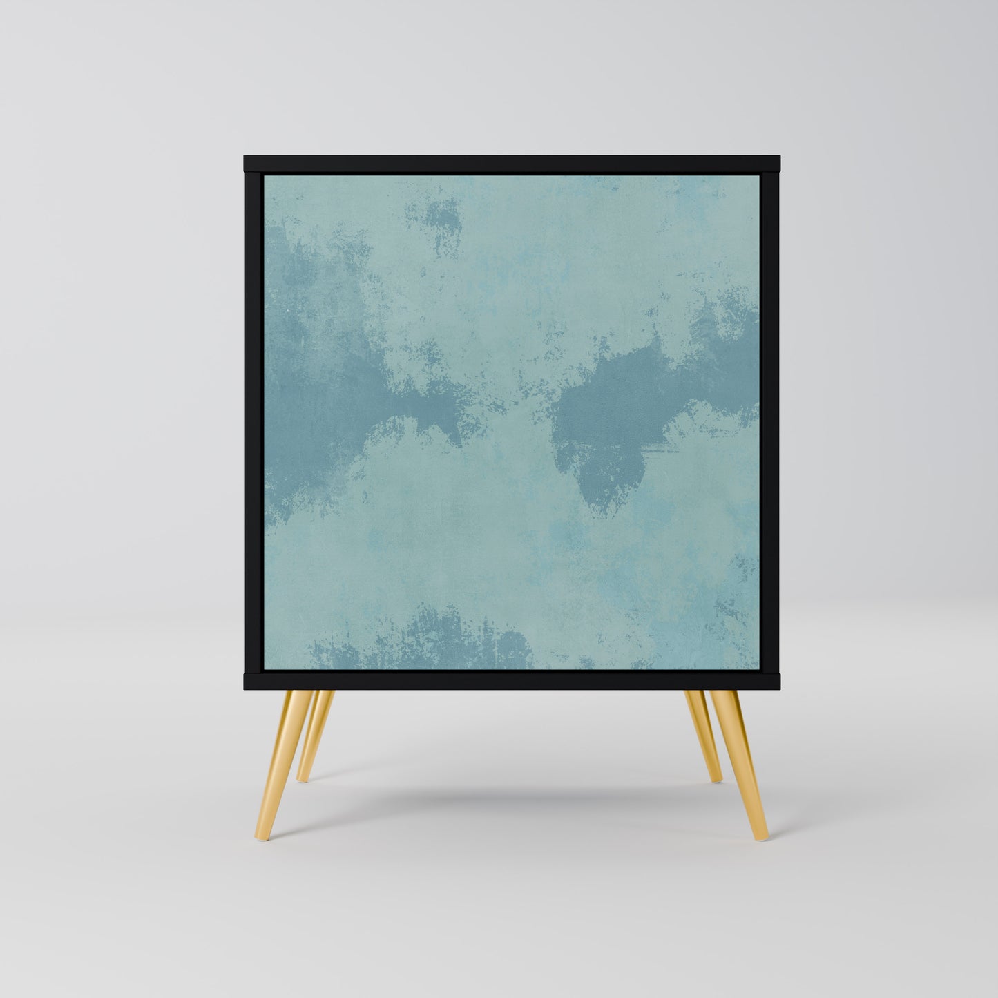 Credenza SKY WASH a 1 anta con finitura nera