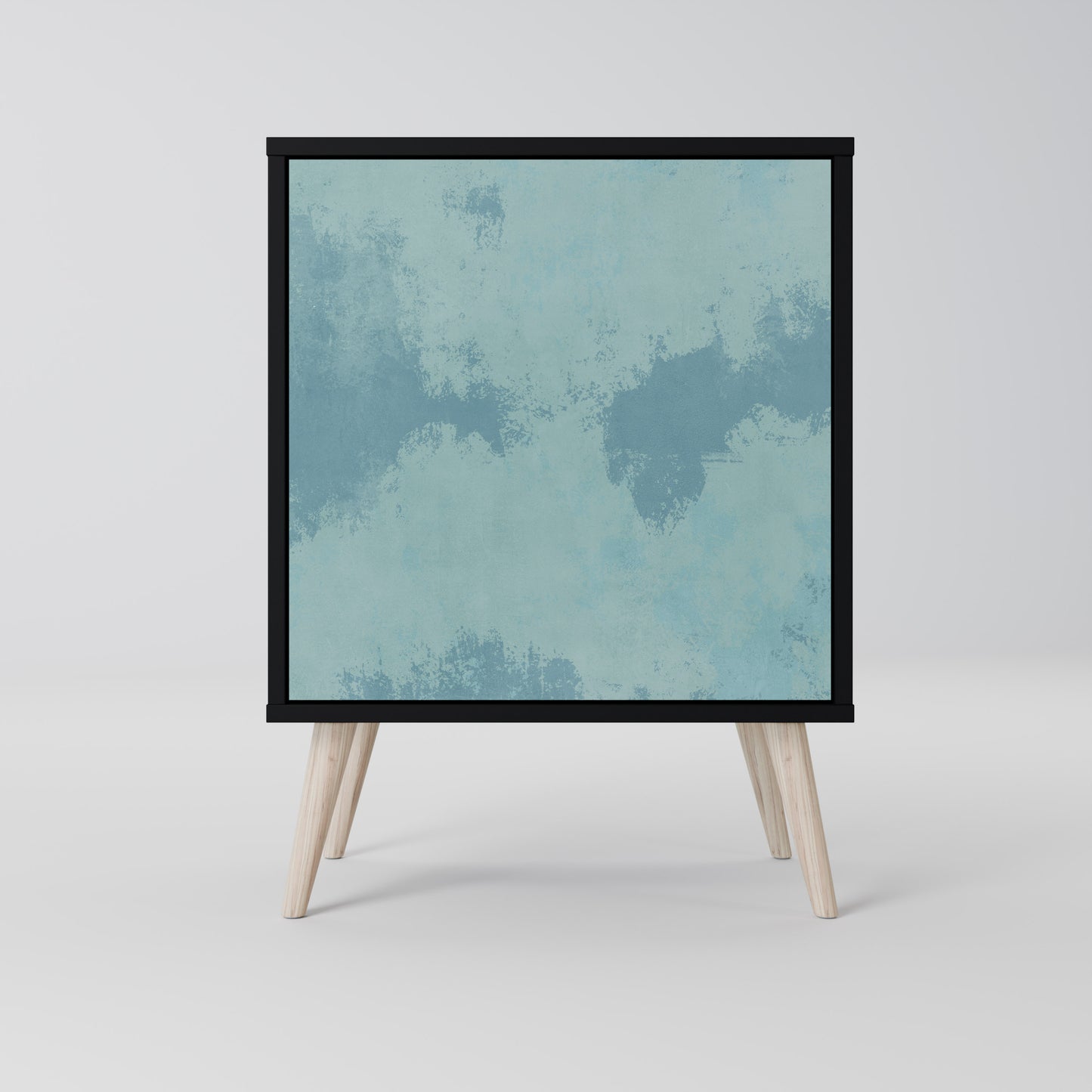 Credenza SKY WASH a 1 anta con finitura nera