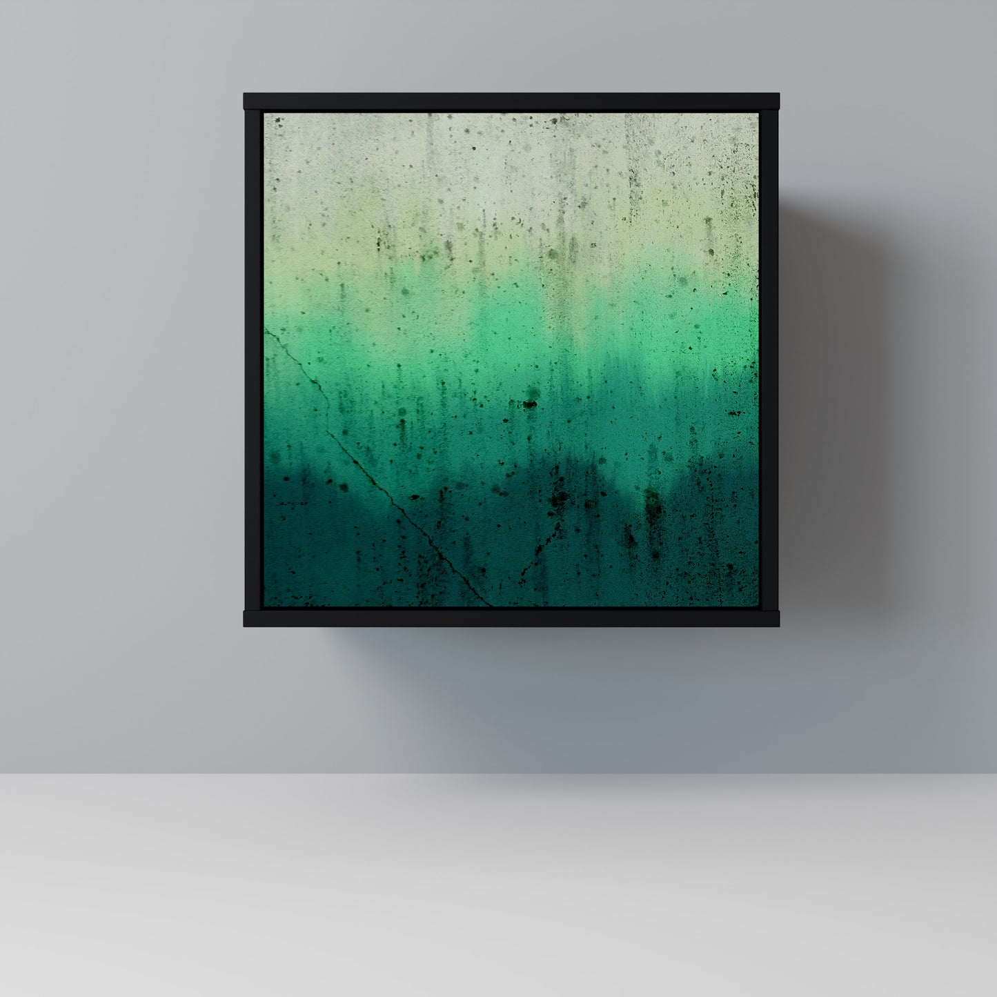 Credenza NORTHERN LIGHTS a 1 anta con finitura nera