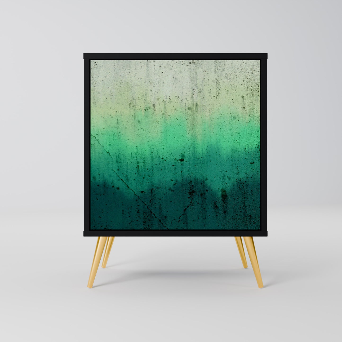 Credenza NORTHERN LIGHTS a 1 anta con finitura nera