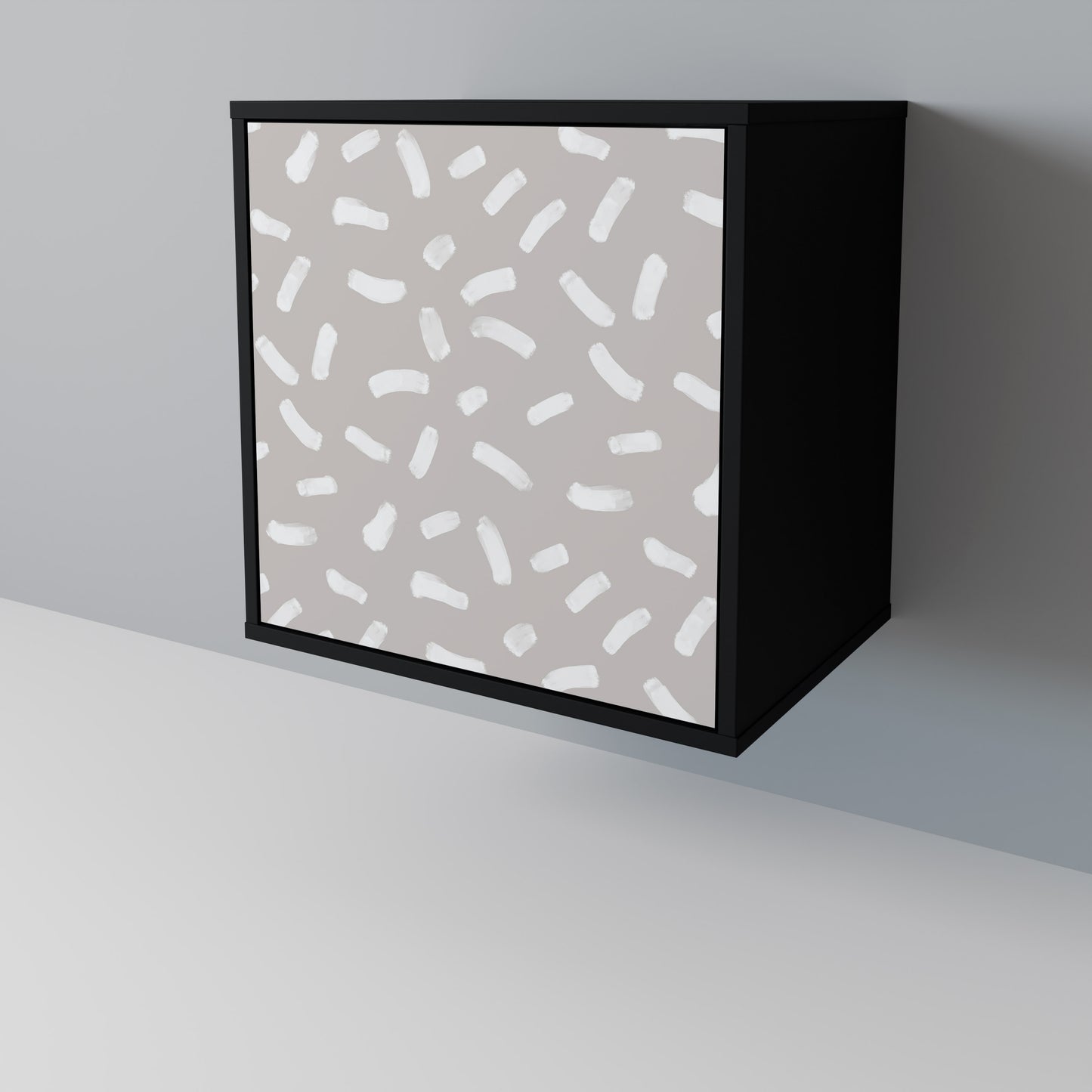PASSING SECONDS 1-Door Sideboard in Black Finish