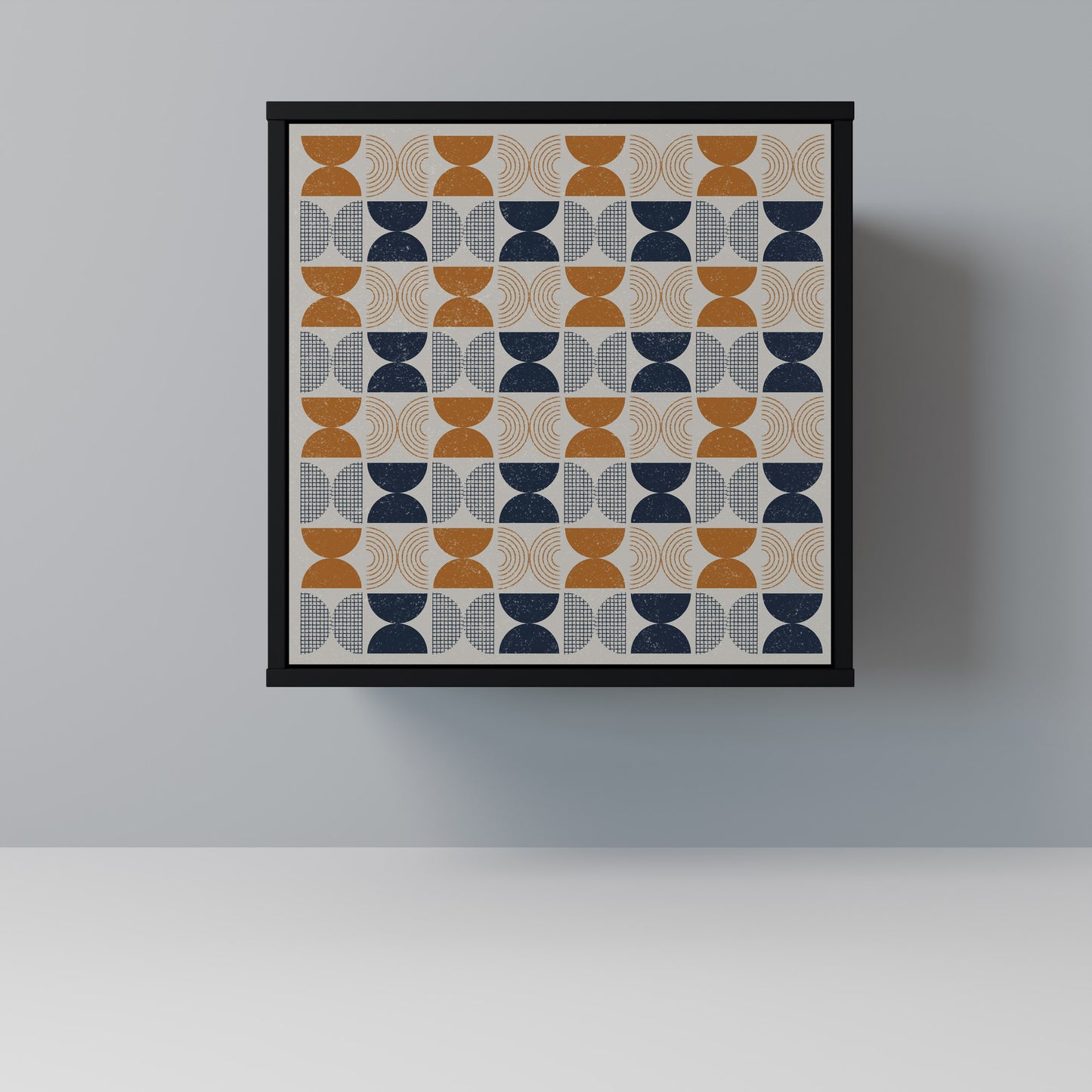 Credenza a 1 anta REFLECTION RANGE con finitura nera