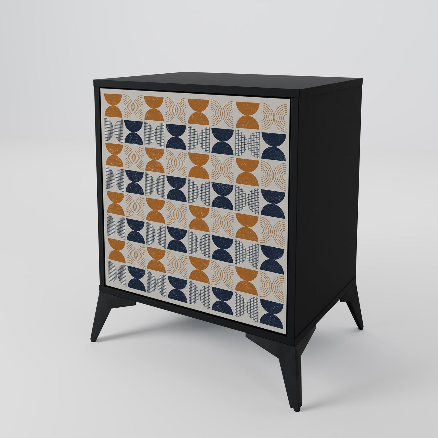 Credenza a 1 anta REFLECTION RANGE con finitura nera