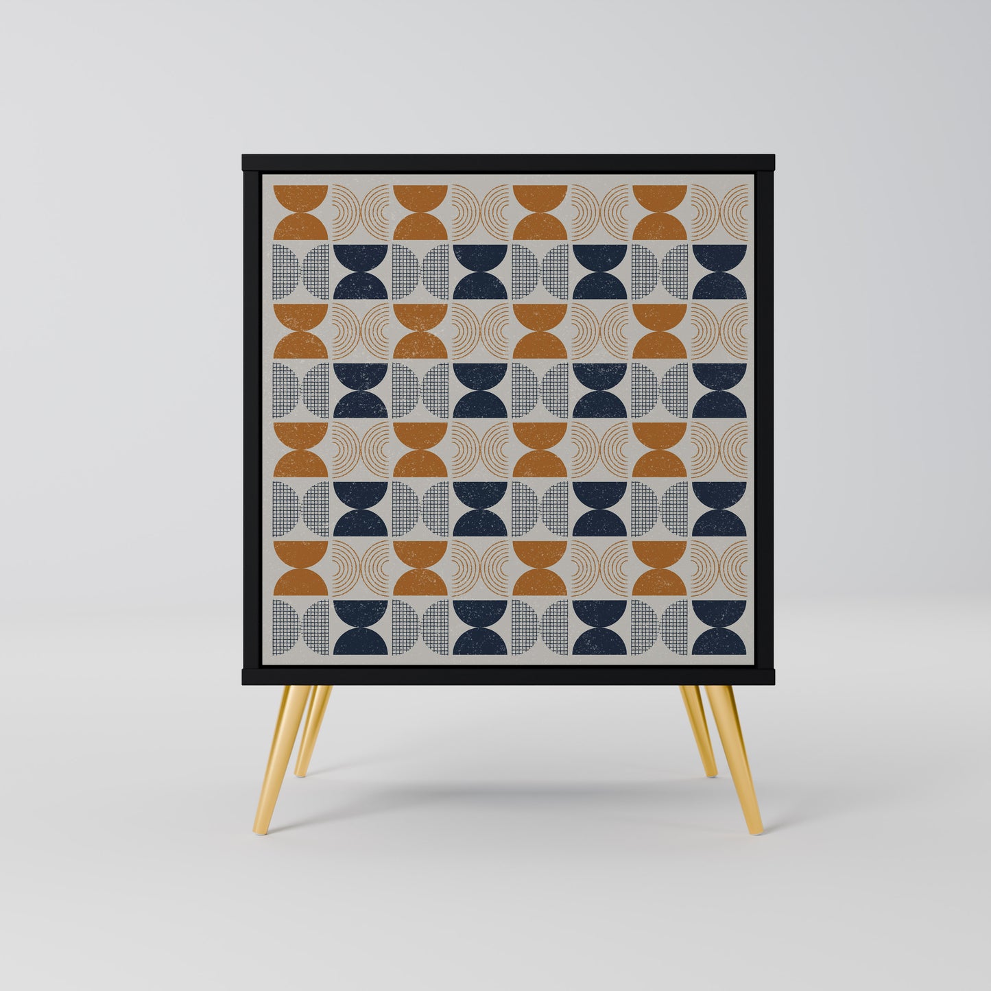 Credenza a 1 anta REFLECTION RANGE con finitura nera