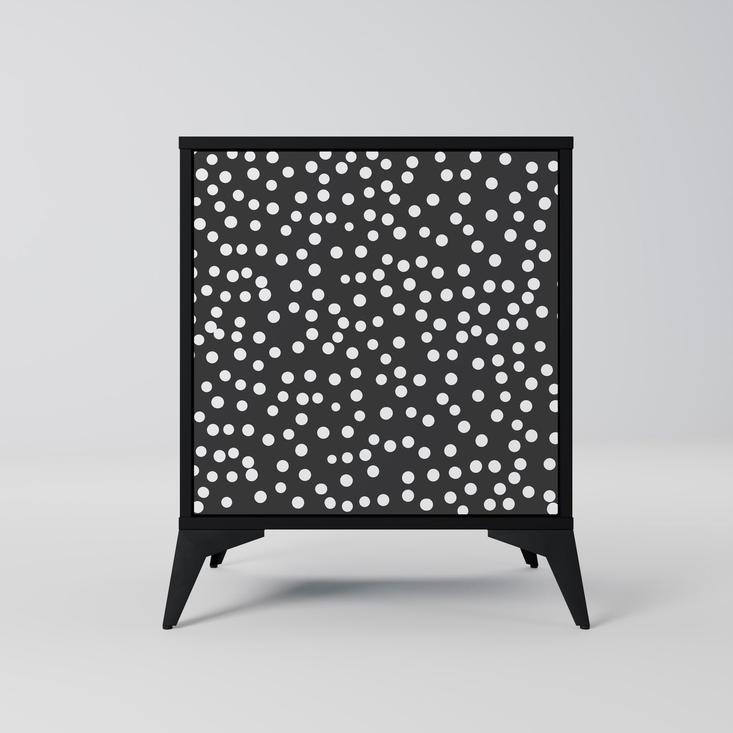 Credenza BLINDING LIGHTS a 1 anta con finitura nera