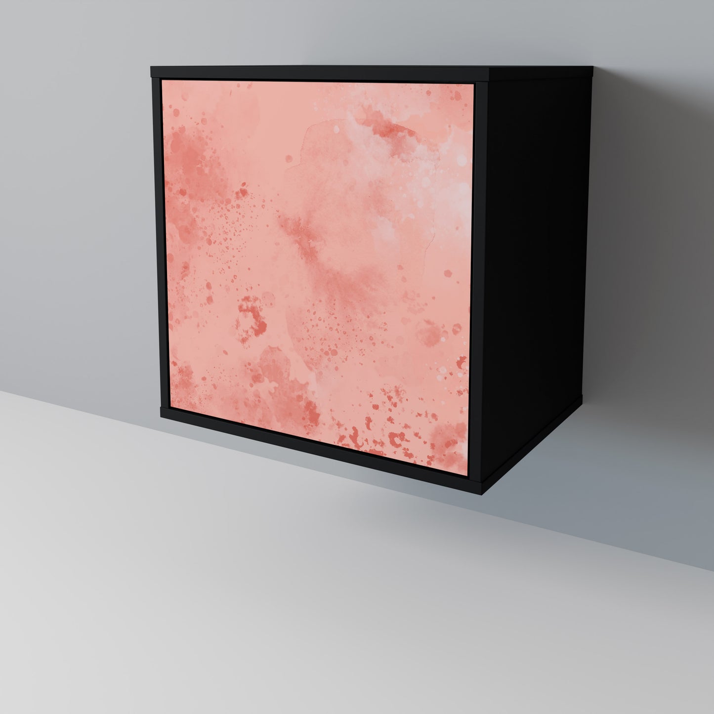 CRANE DANCE 1-Door Sideboard in Black Finish