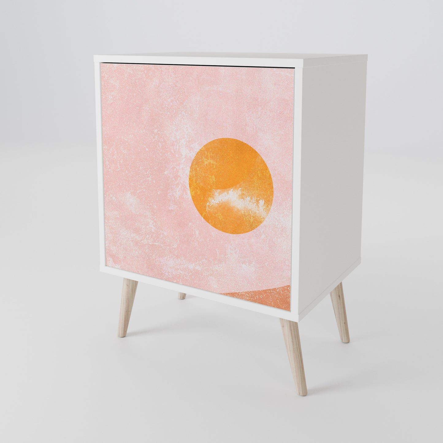 LUMINOUS SUNLIGHT Madia a 1 Anta in Finitura Bianca