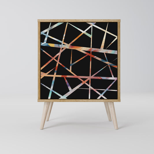 POLYGON VERVE 1-Door Sideboard in Oak Effect
