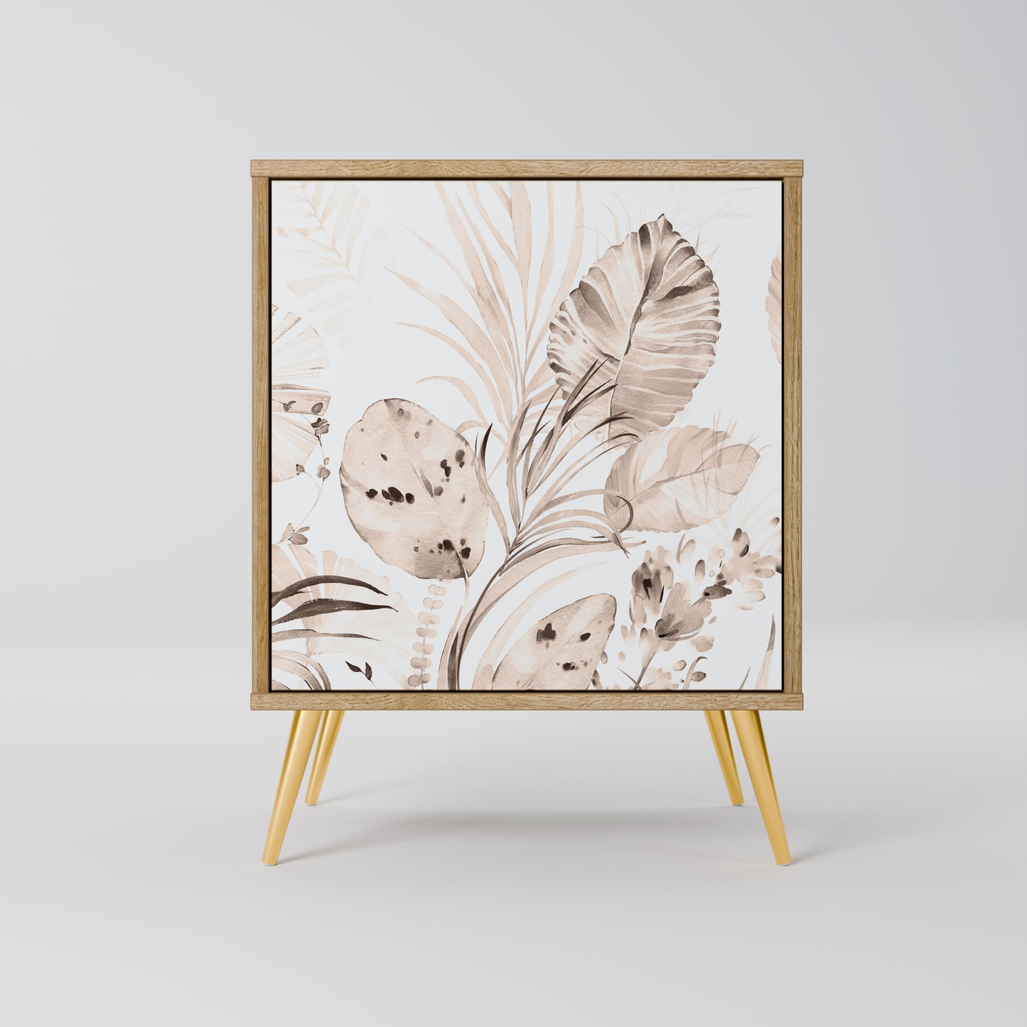 WILD TENDERNESS 1-Door Sideboard in Oak Effect