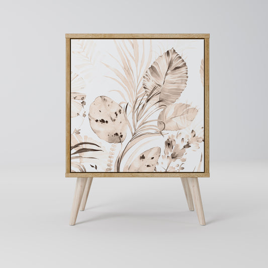 WILD TENDERNESS 1-Door Sideboard in Oak Effect