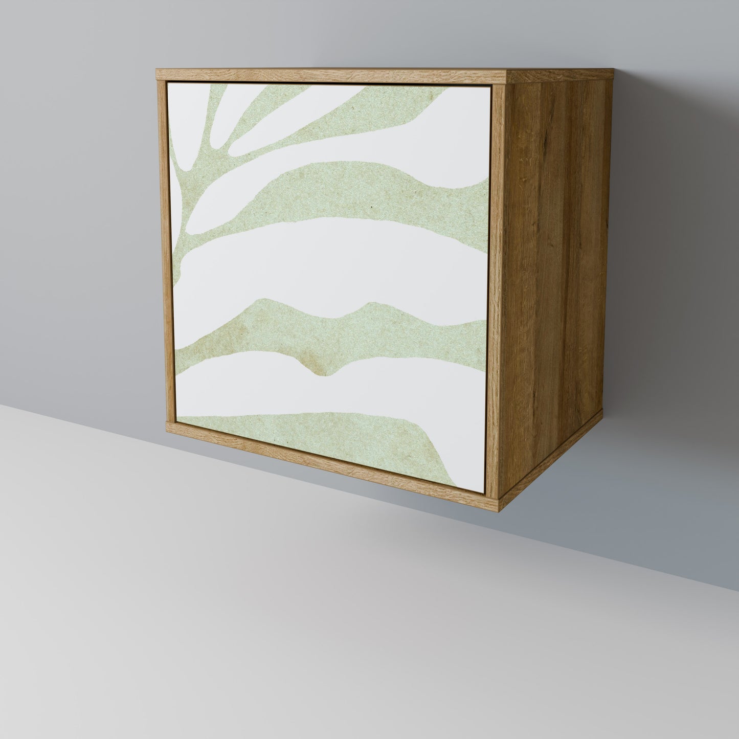 BOTANICAL SPARK 1-Door Sideboard in Oak Effect