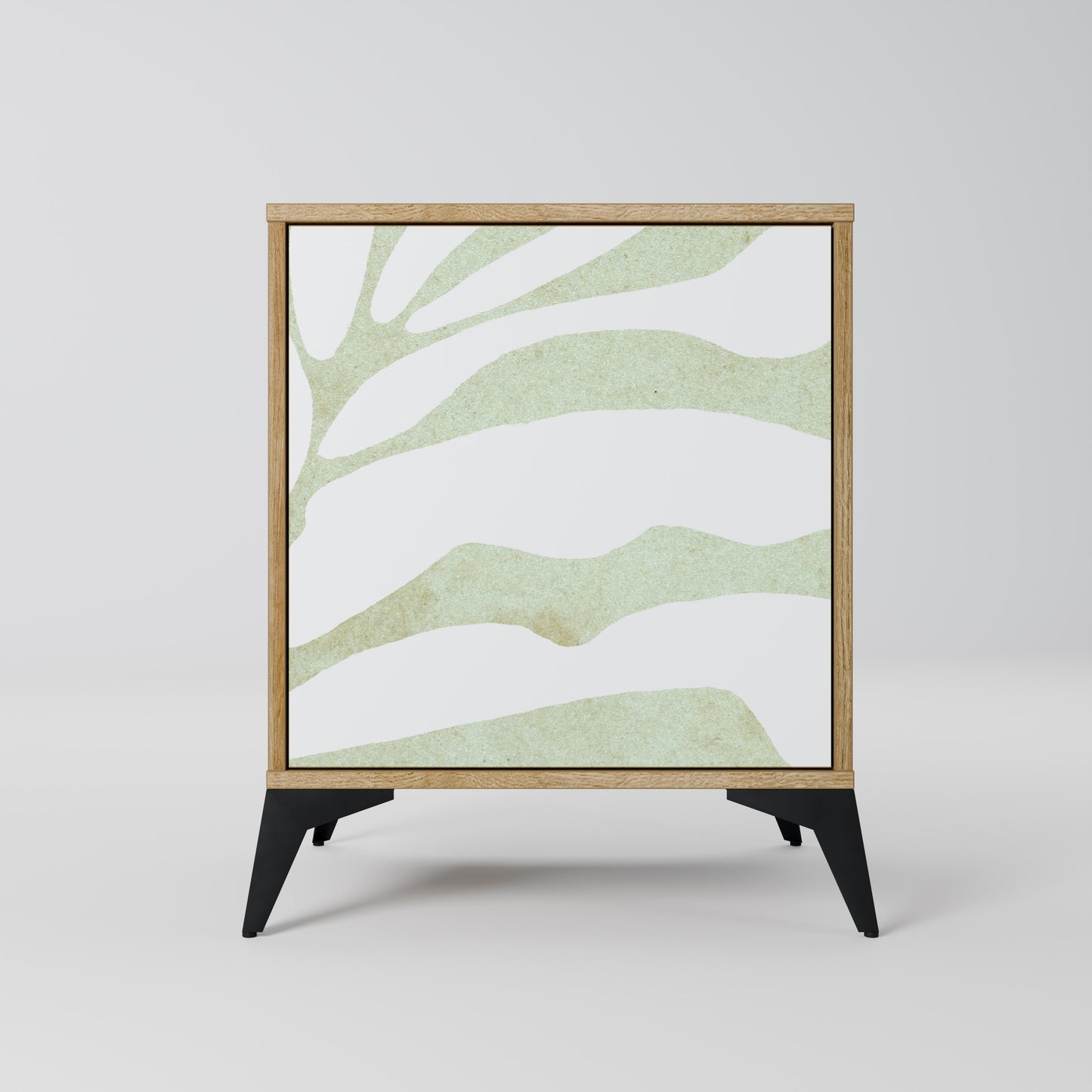 BOTANICAL SPARK 1-Door Sideboard in Oak Effect
