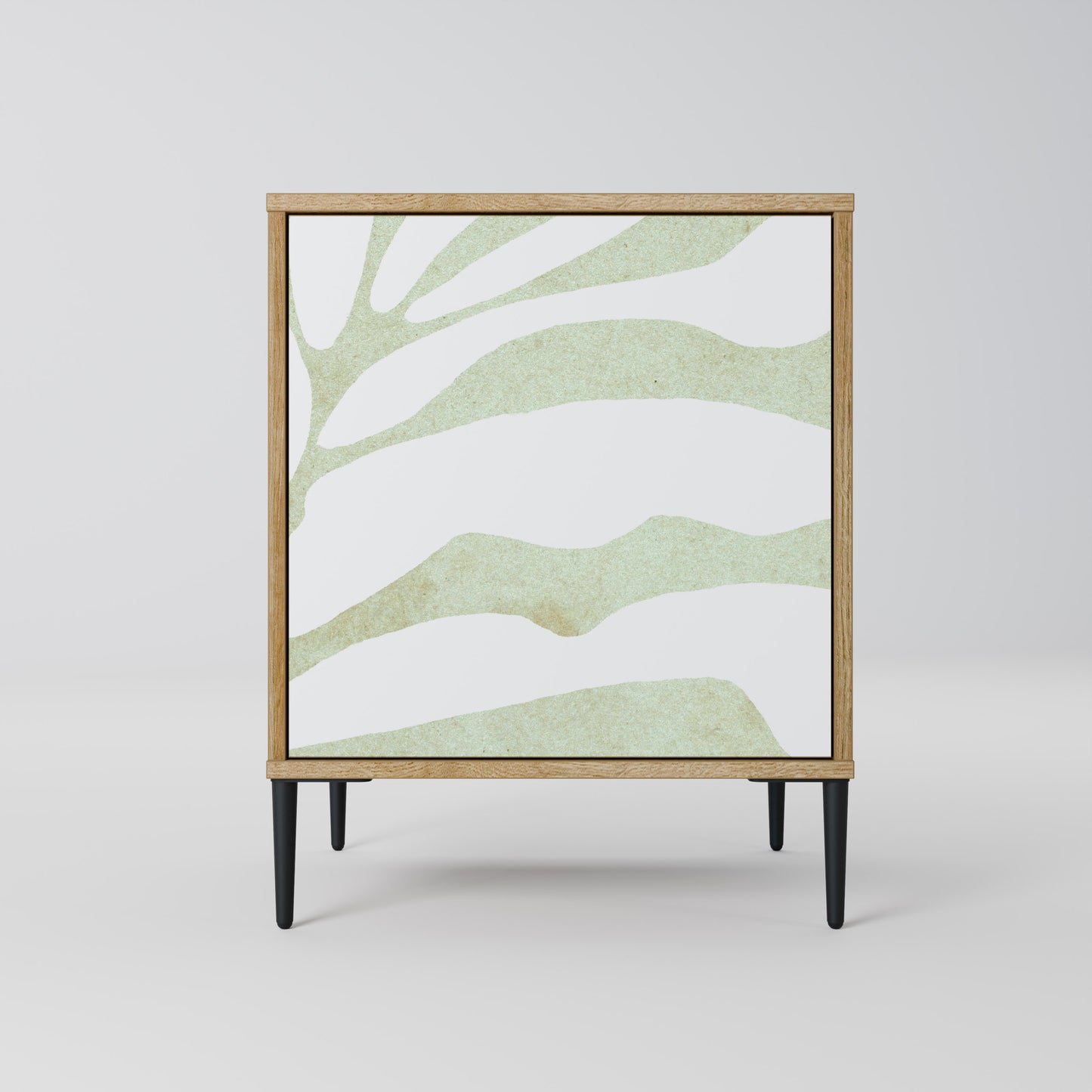 BOTANICAL SPARK 1-Door Sideboard in Oak Effect