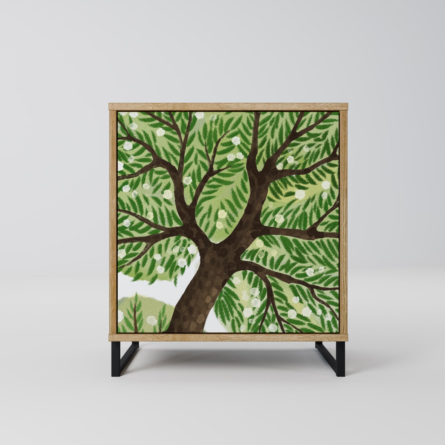 WILDERNESS DASH 1-Door Sideboard in Oak Effect