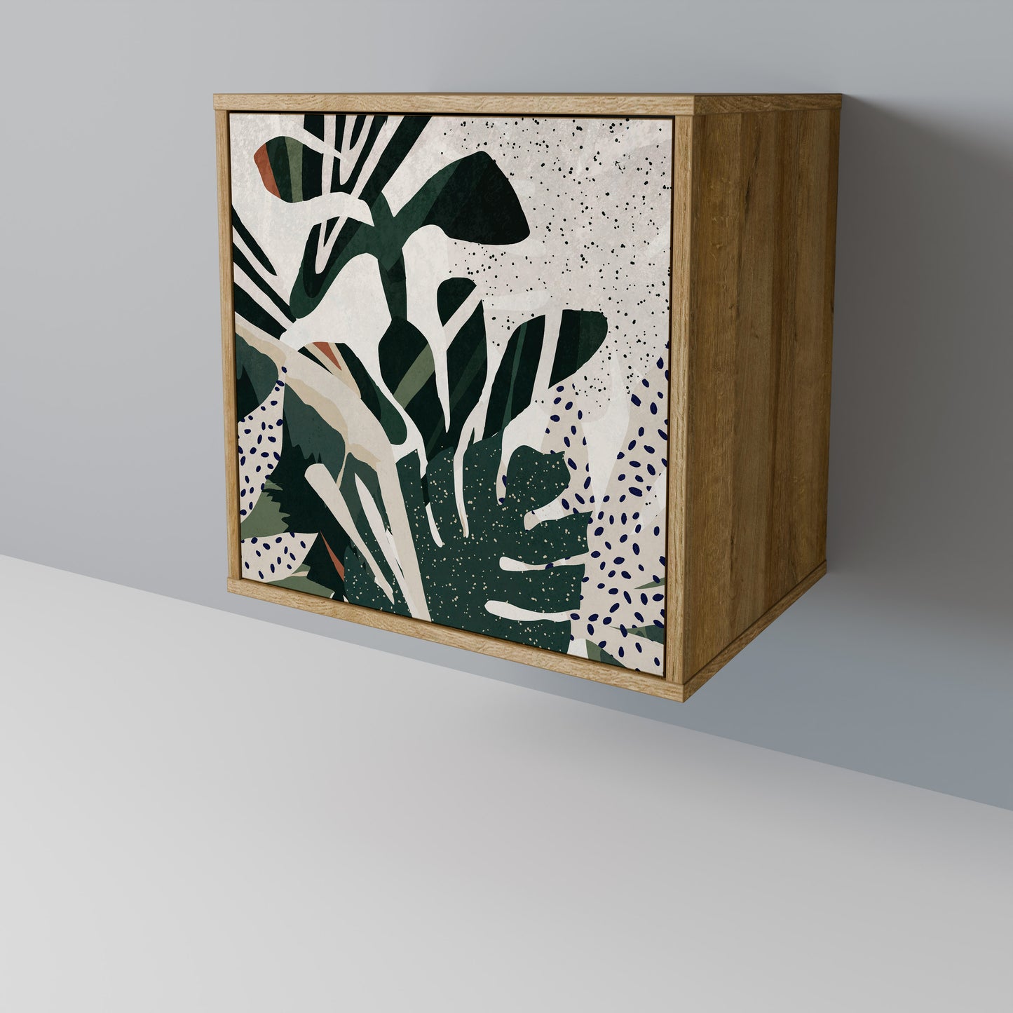 VERDURE FORMATION 1-Door Sideboard in Oak Effect