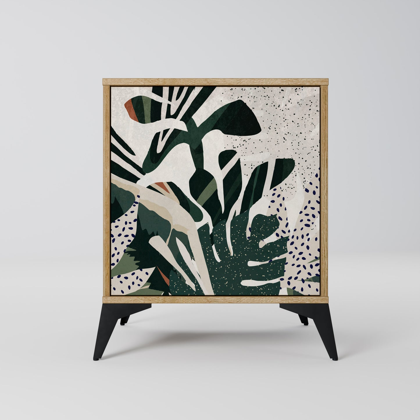 VERDURE FORMATION 1-Door Sideboard in Oak Effect