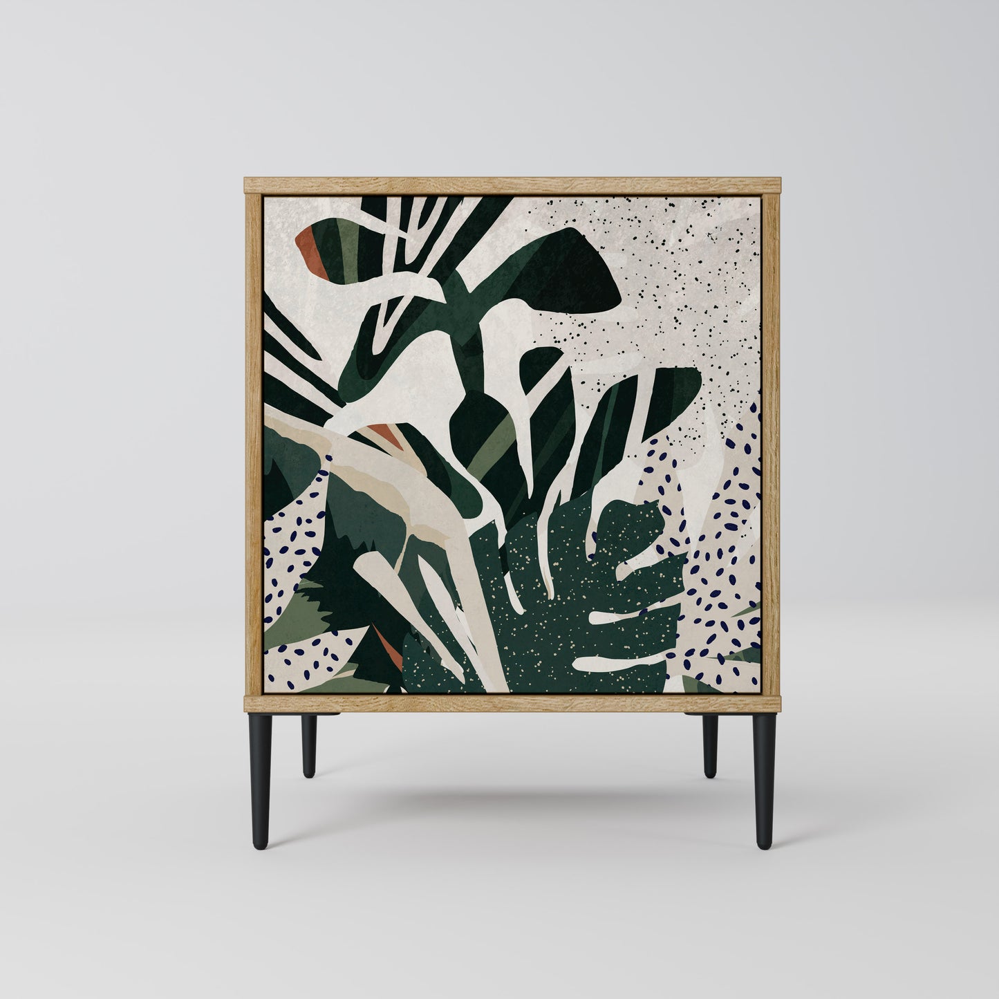 VERDURE FORMATION 1-Door Sideboard in Oak Effect