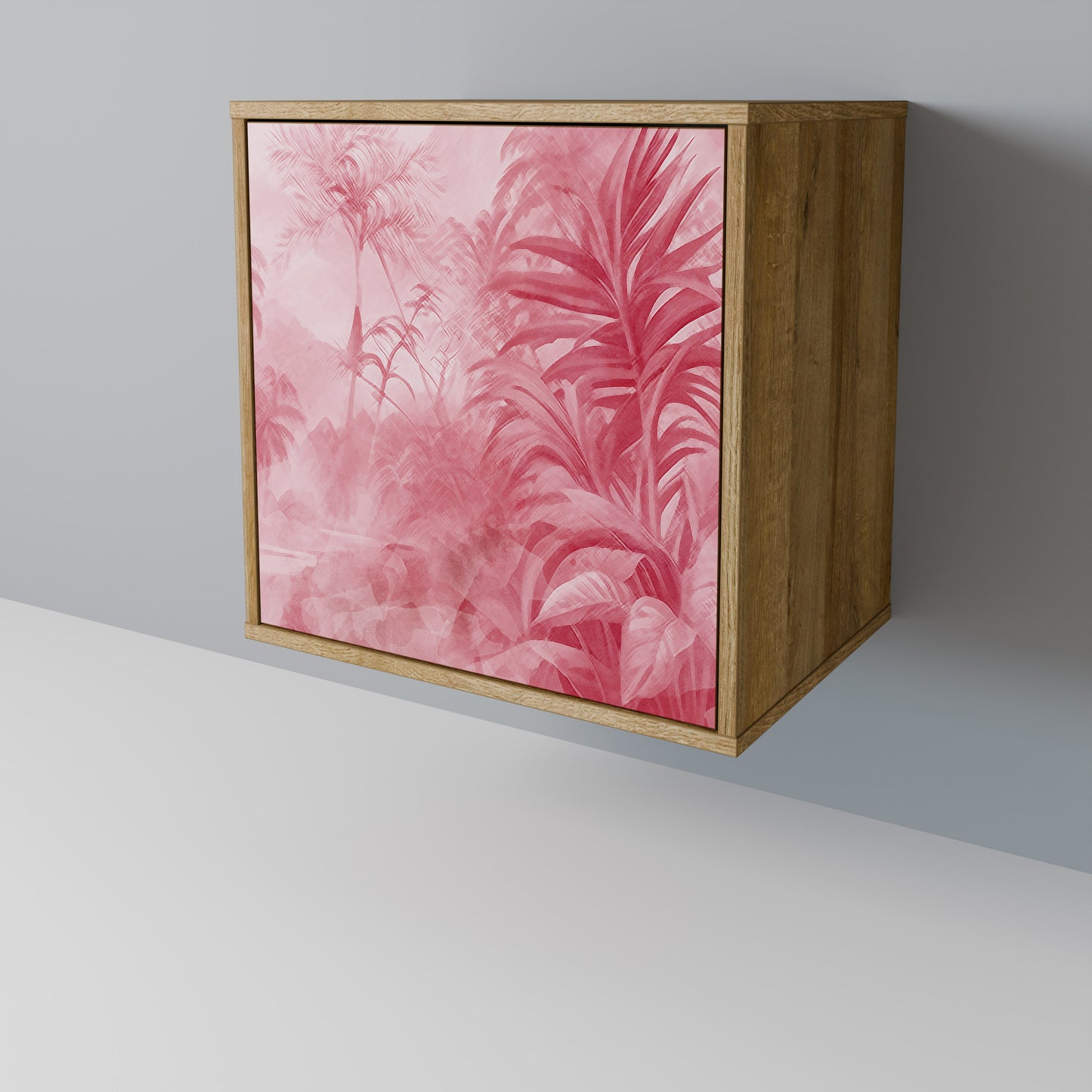 SWEET TROPICS 1-Door Sideboard in Oak Effect