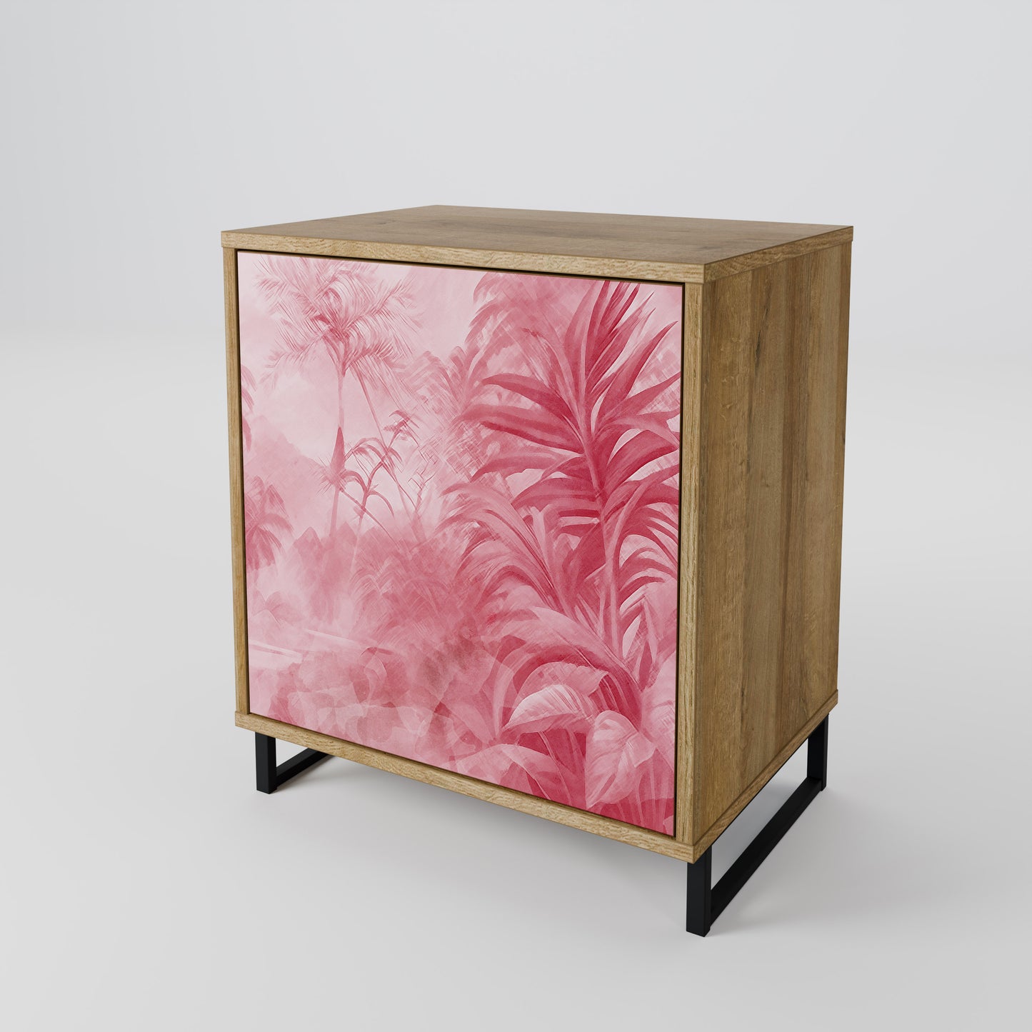 SWEET TROPICS 1-Door Sideboard in Oak Effect