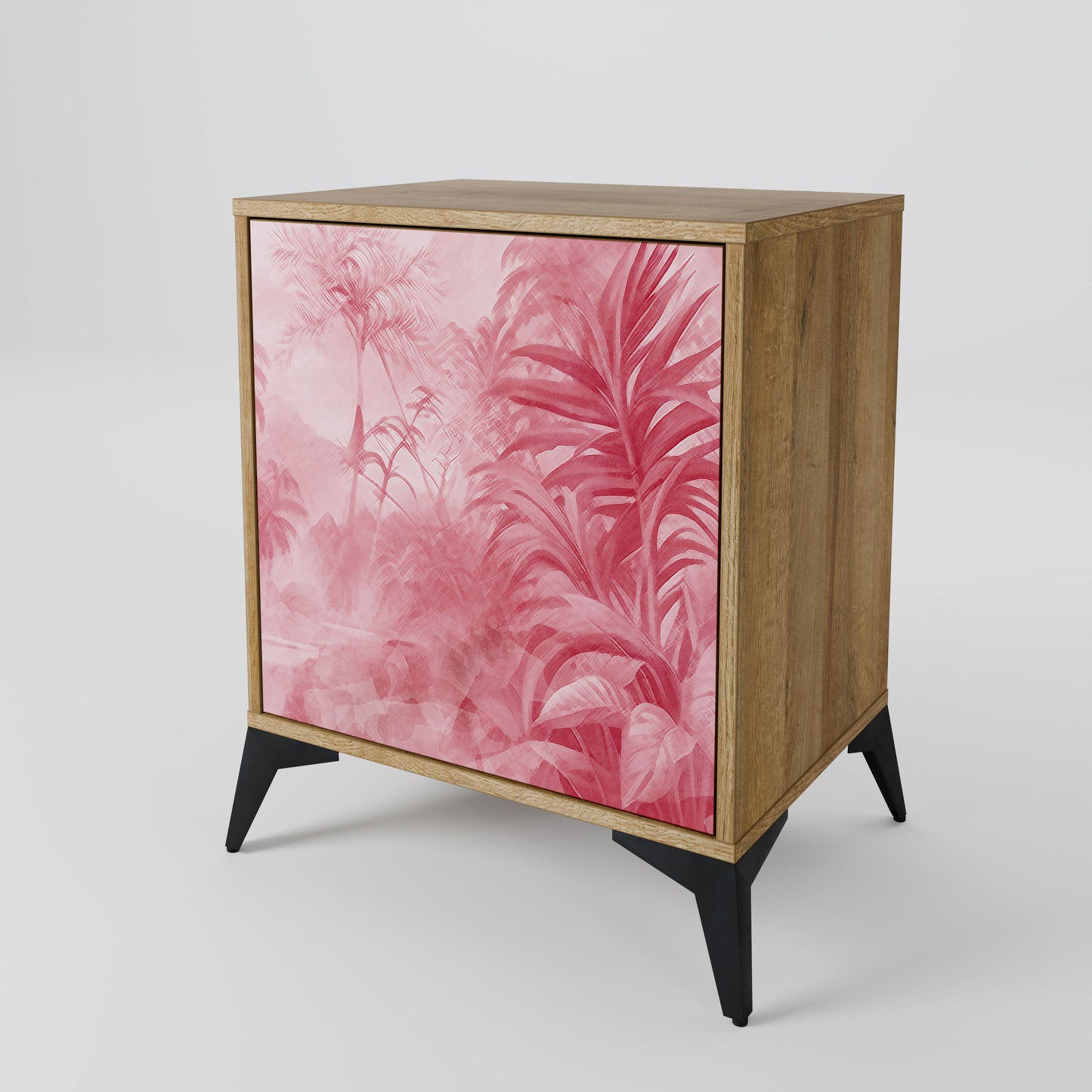SWEET TROPICS 1-Door Sideboard in Oak Effect
