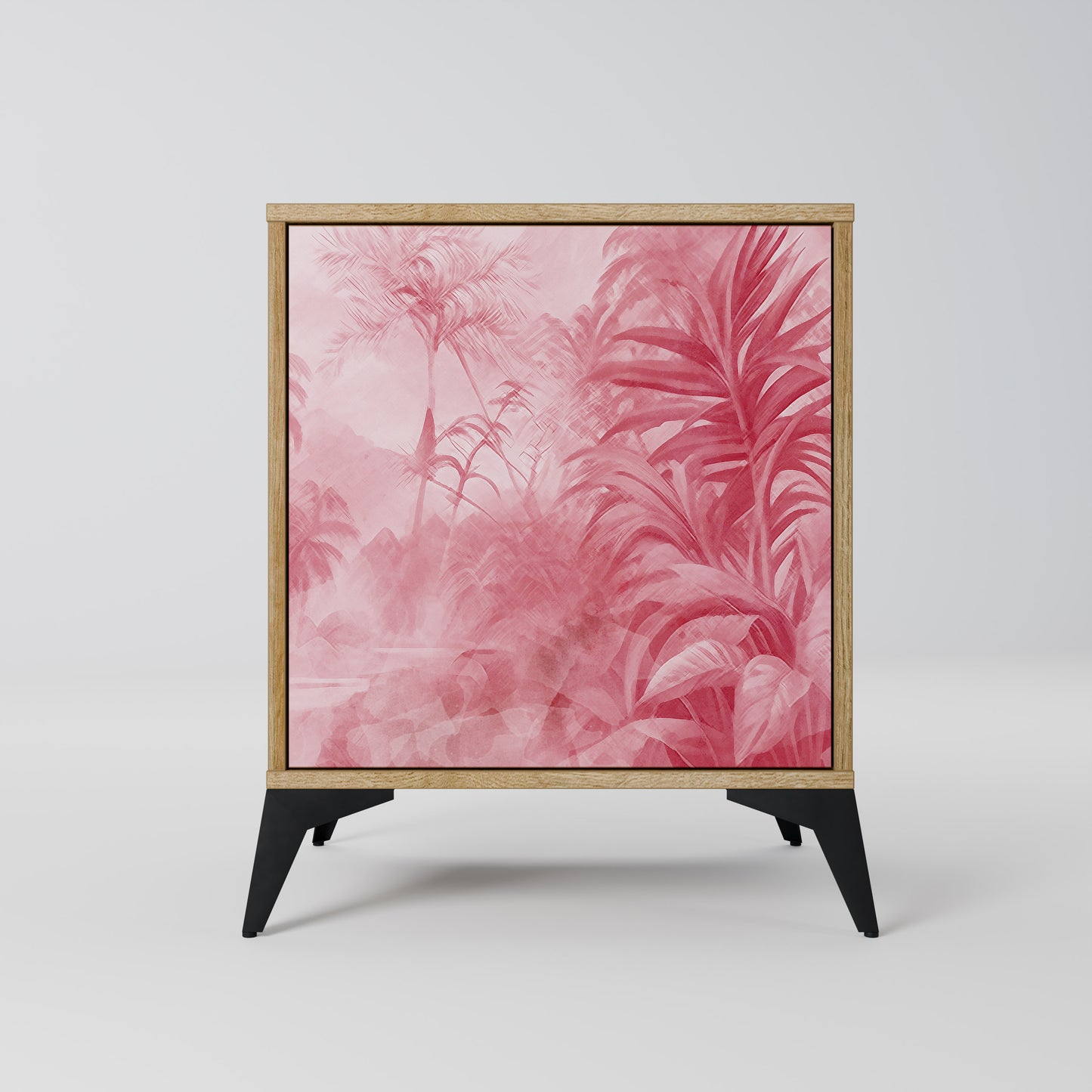 SWEET TROPICS 1-Door Sideboard in Oak Effect