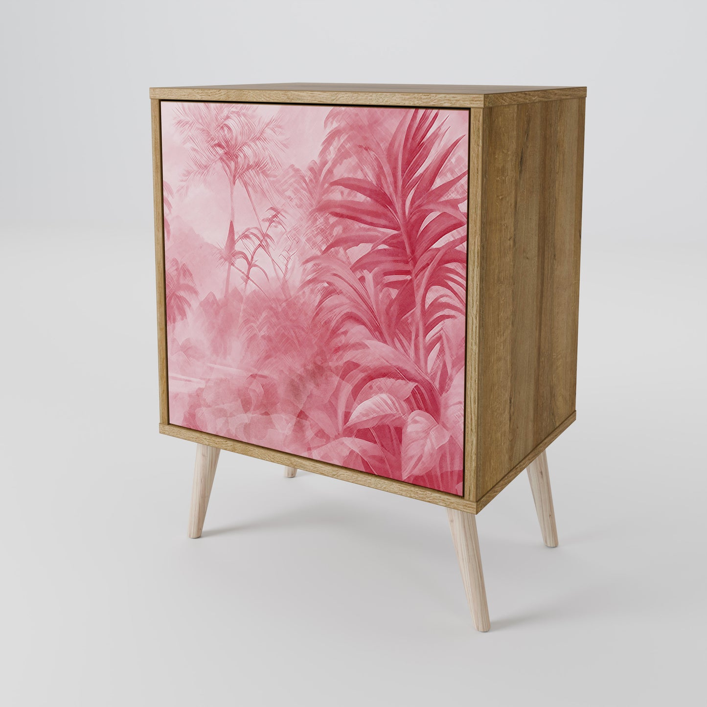 SWEET TROPICS 1-Door Sideboard in Oak Effect