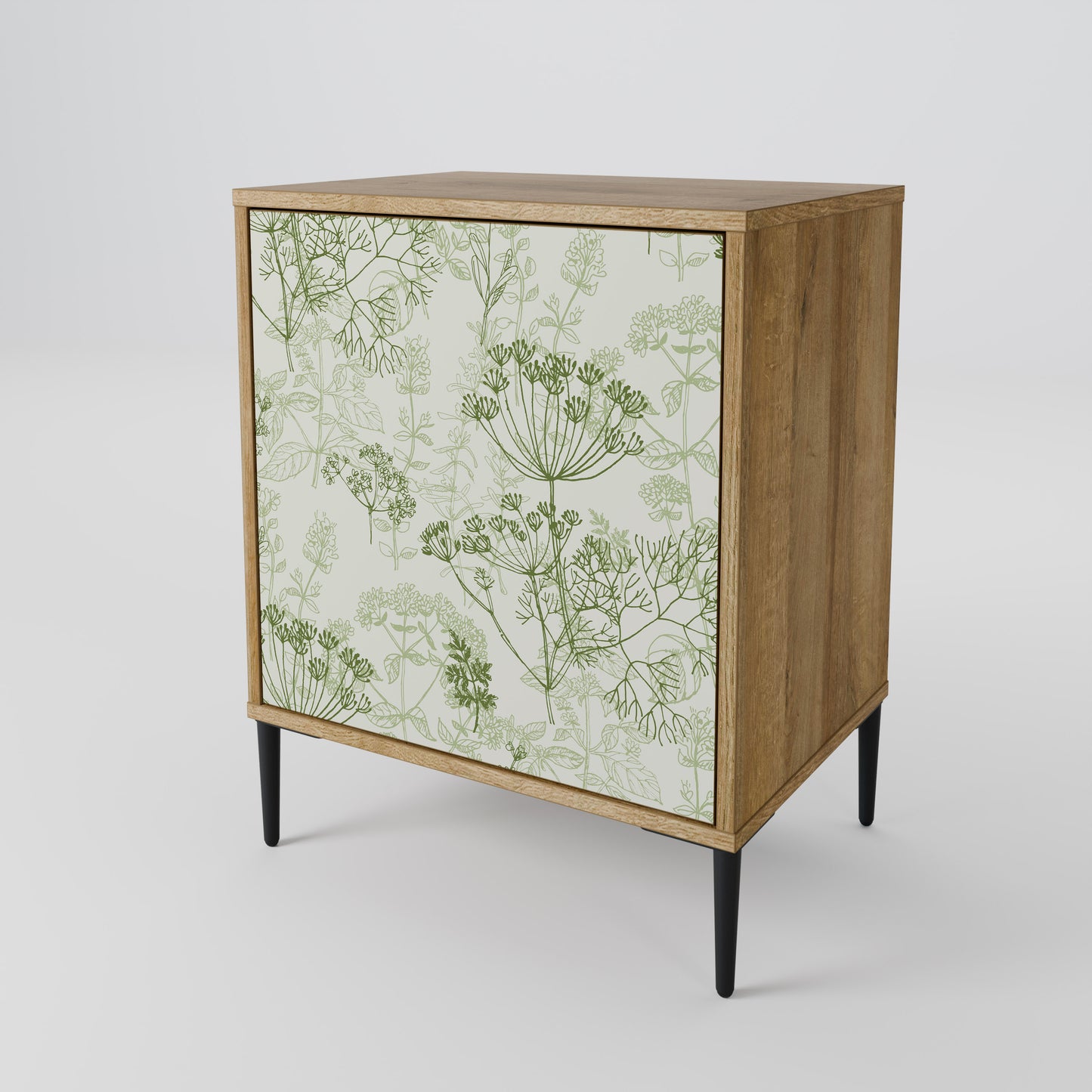 FENNEL BALDACHIN 1-Door Sideboard in Oak Effect