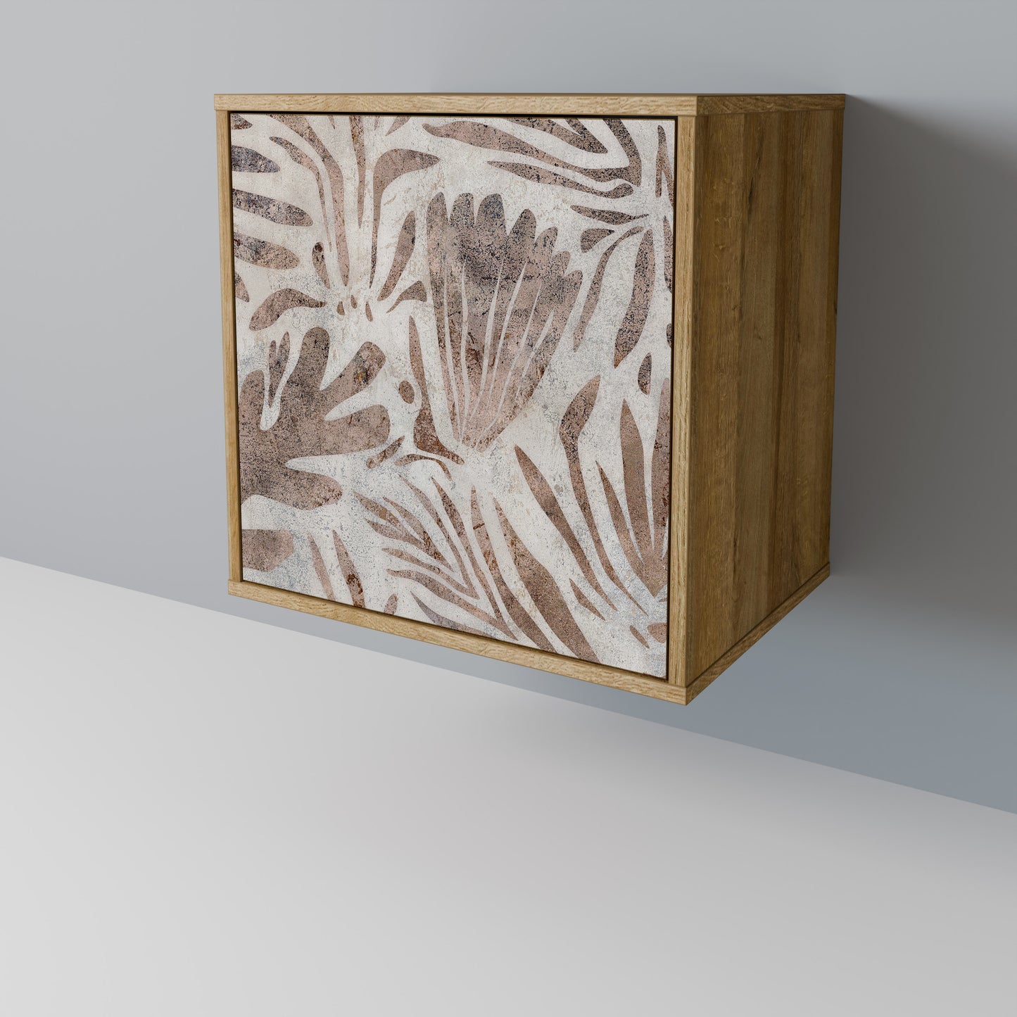 Credenza PASSING TIME a 1 anta effetto rovere