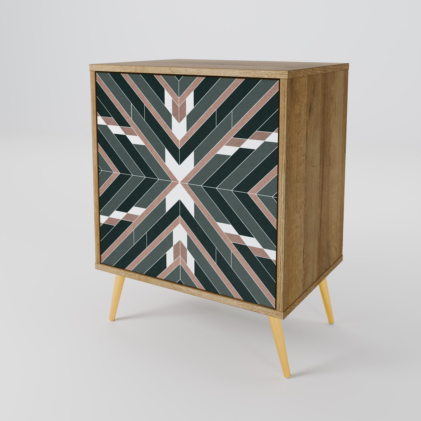 DIMENSION DELIGHTS 1-Door Sideboard in Oak Effect