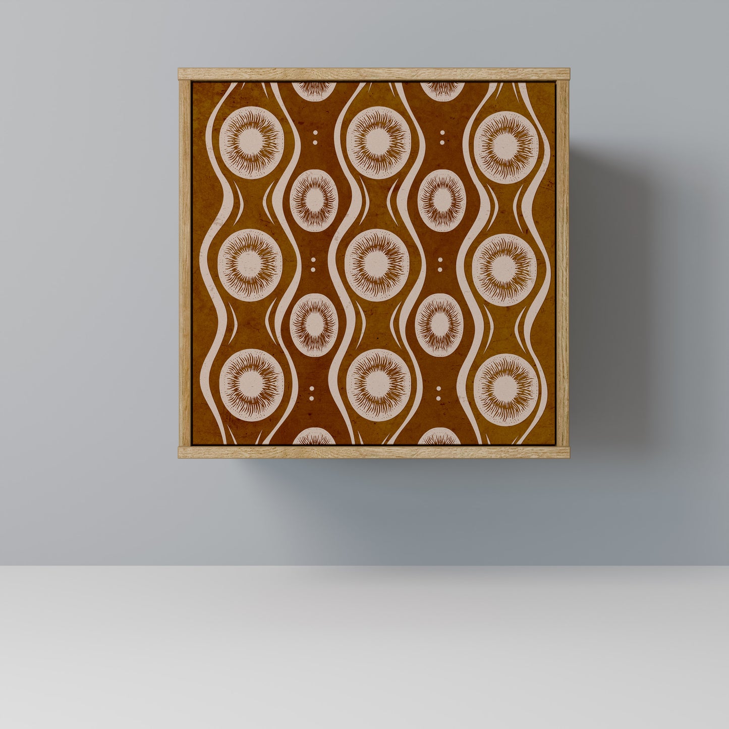 Credenza BROWN EYES a 1 anta effetto rovere