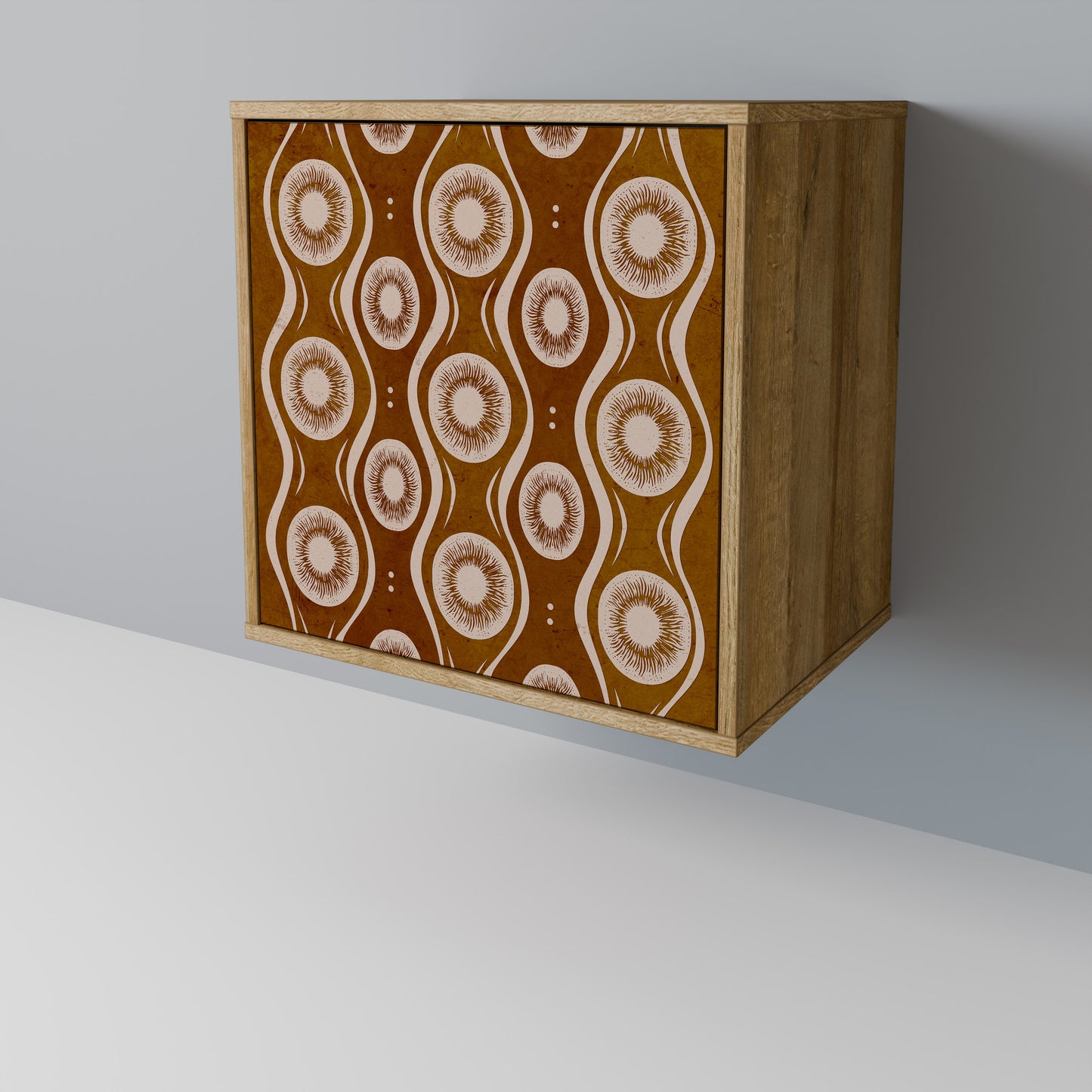 Credenza BROWN EYES a 1 anta effetto rovere