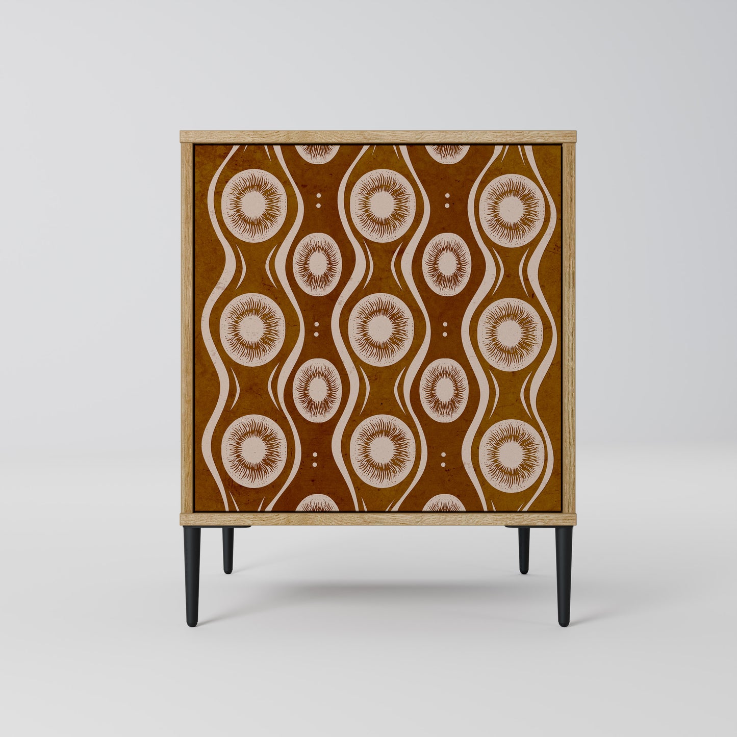 Credenza BROWN EYES a 1 anta effetto rovere