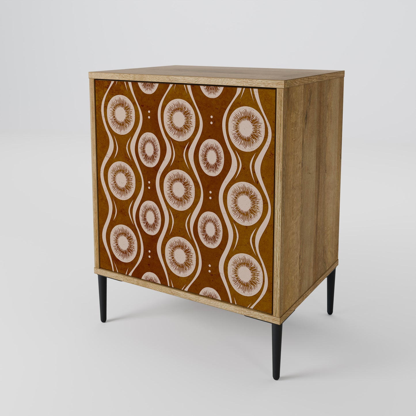 Credenza BROWN EYES a 1 anta effetto rovere