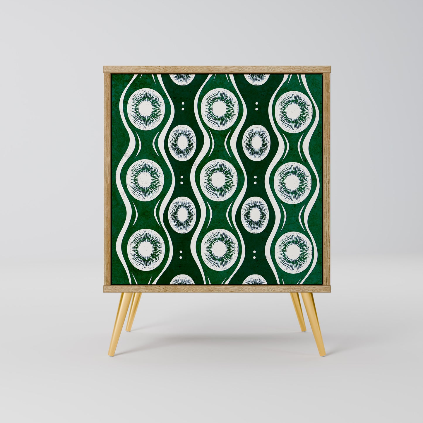 Credenza GREEN EYES a 1 anta effetto rovere