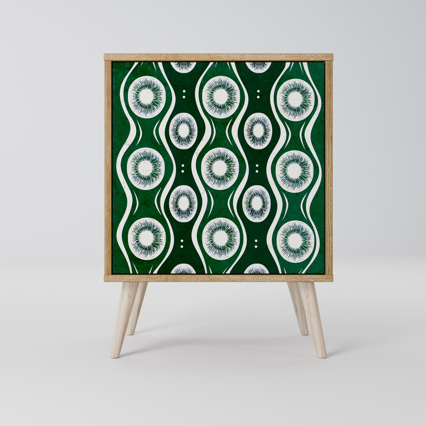 Credenza GREEN EYES a 1 anta effetto rovere