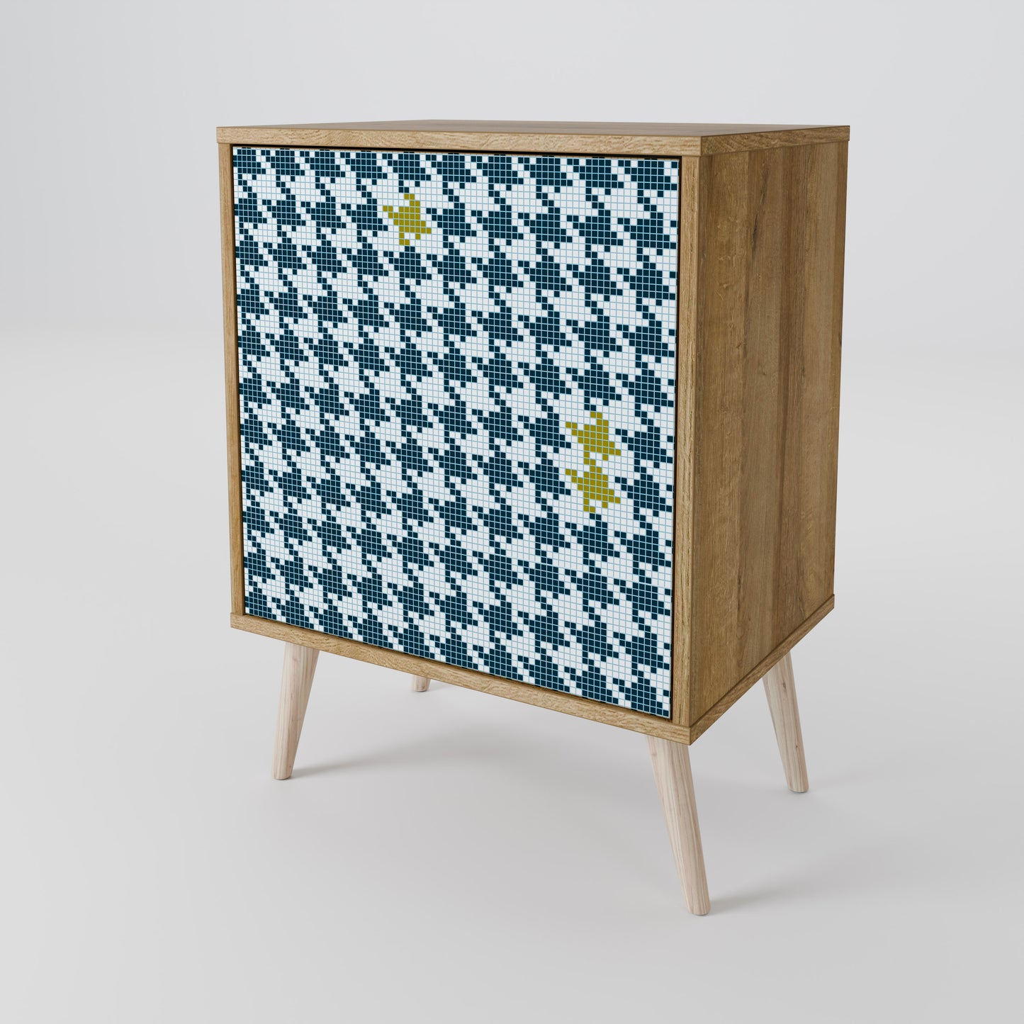 OUT OF CONTEXT 1-Door Sideboard in Oak Effect