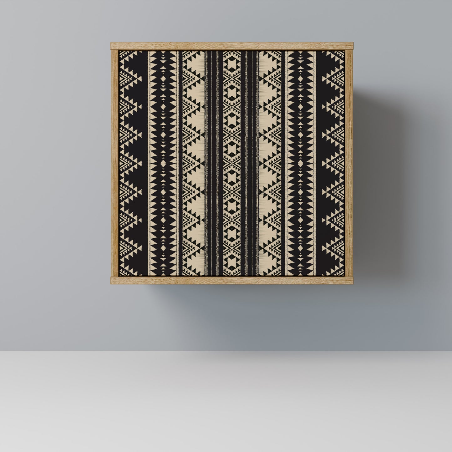 AZTEC 1-Door Sideboard in Oak Effect