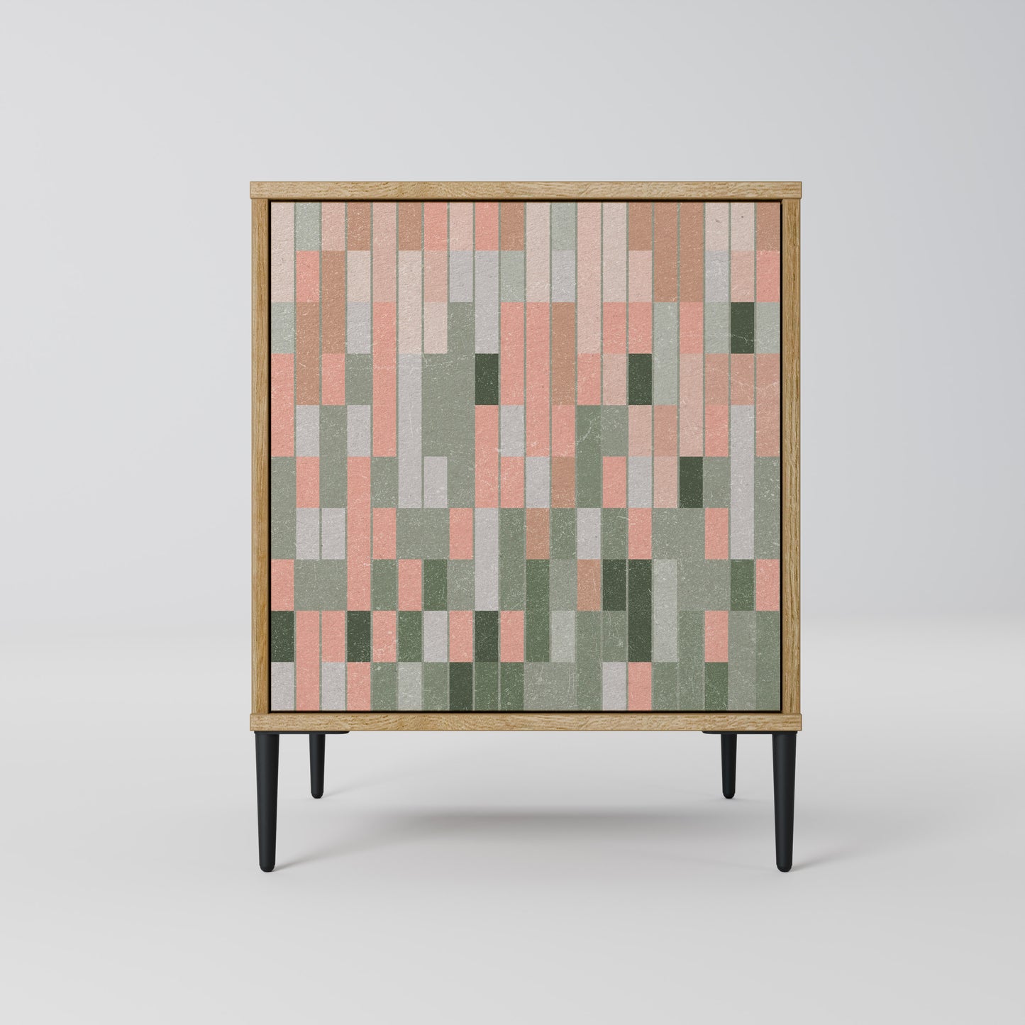 BUILDING THE FUTURE 1-Door Sideboard in Oak Effect
