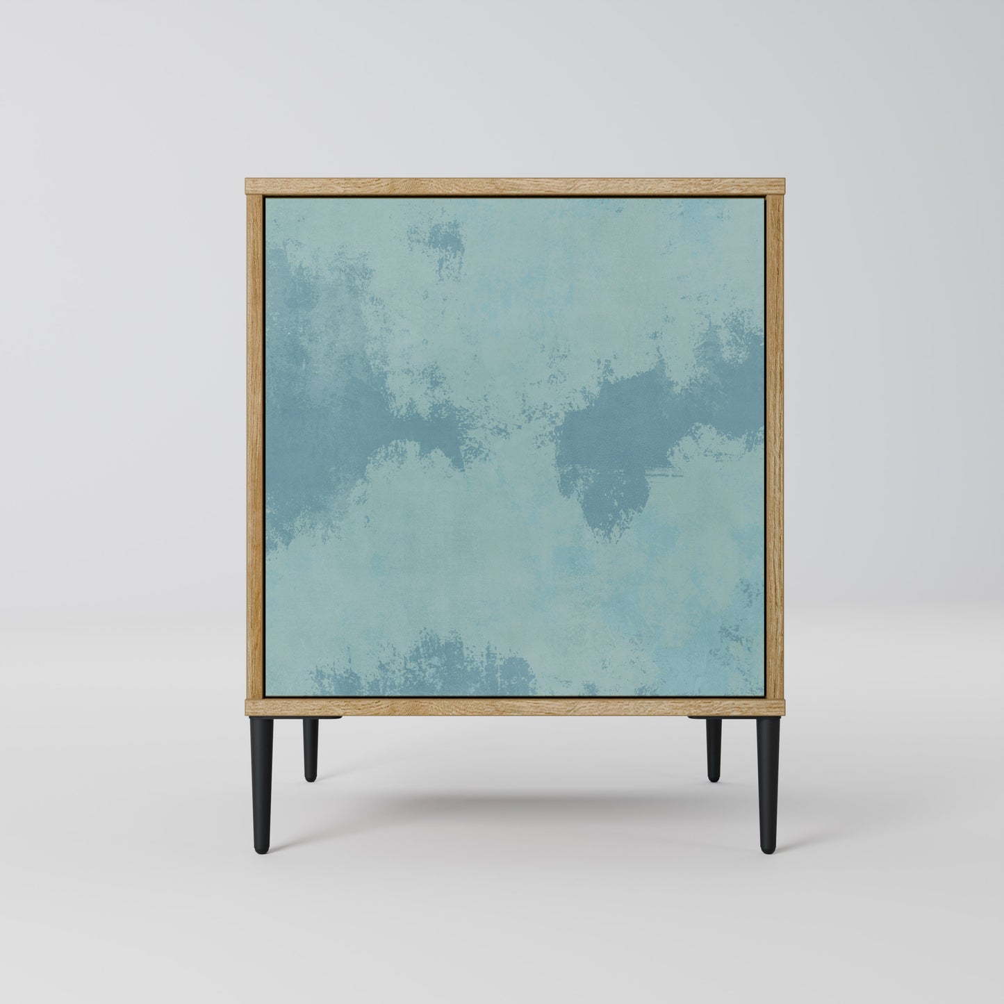 SKY WASH 1-Door Sideboard in Oak Effect