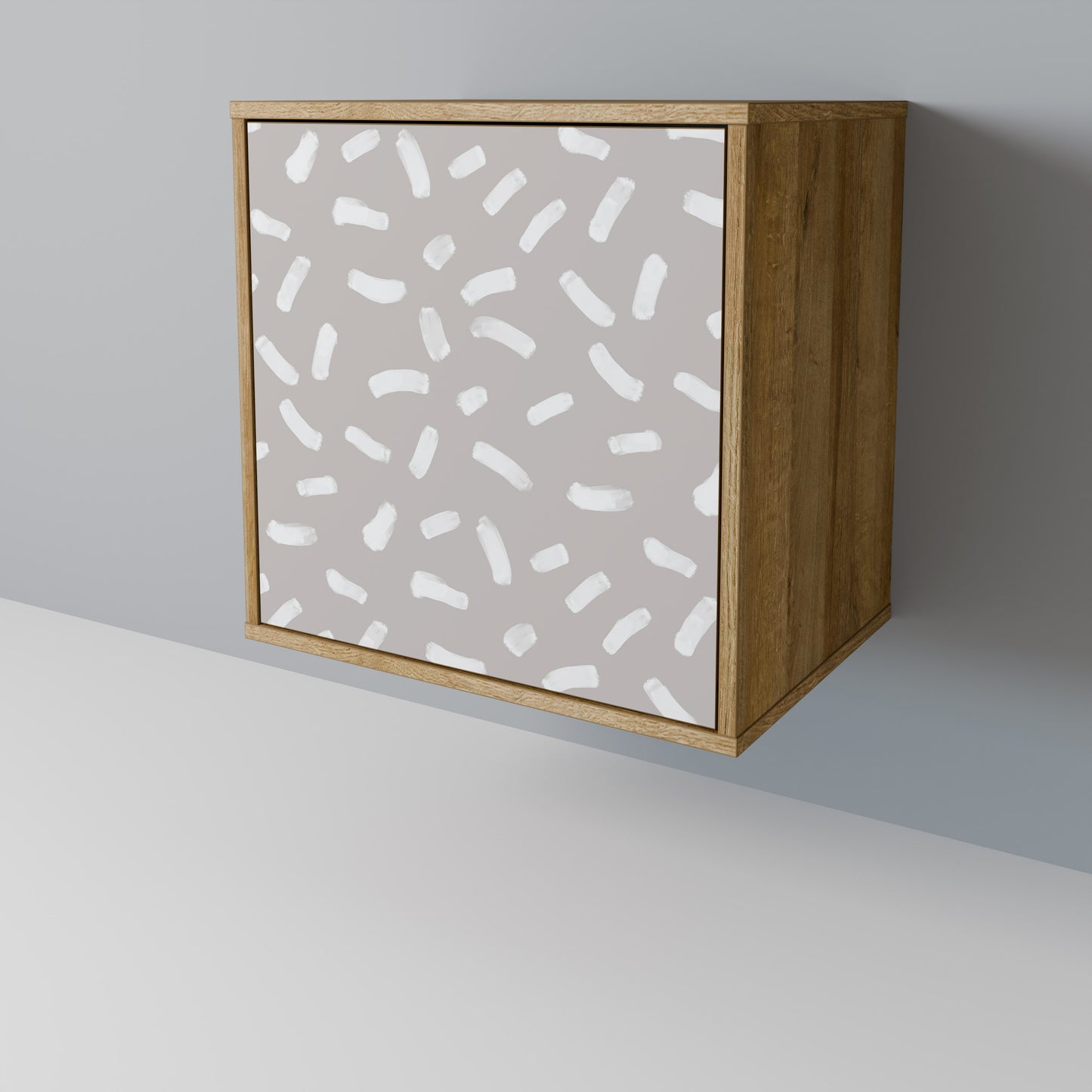 PASSING SECONDS 1-Door Sideboard in Oak Effect