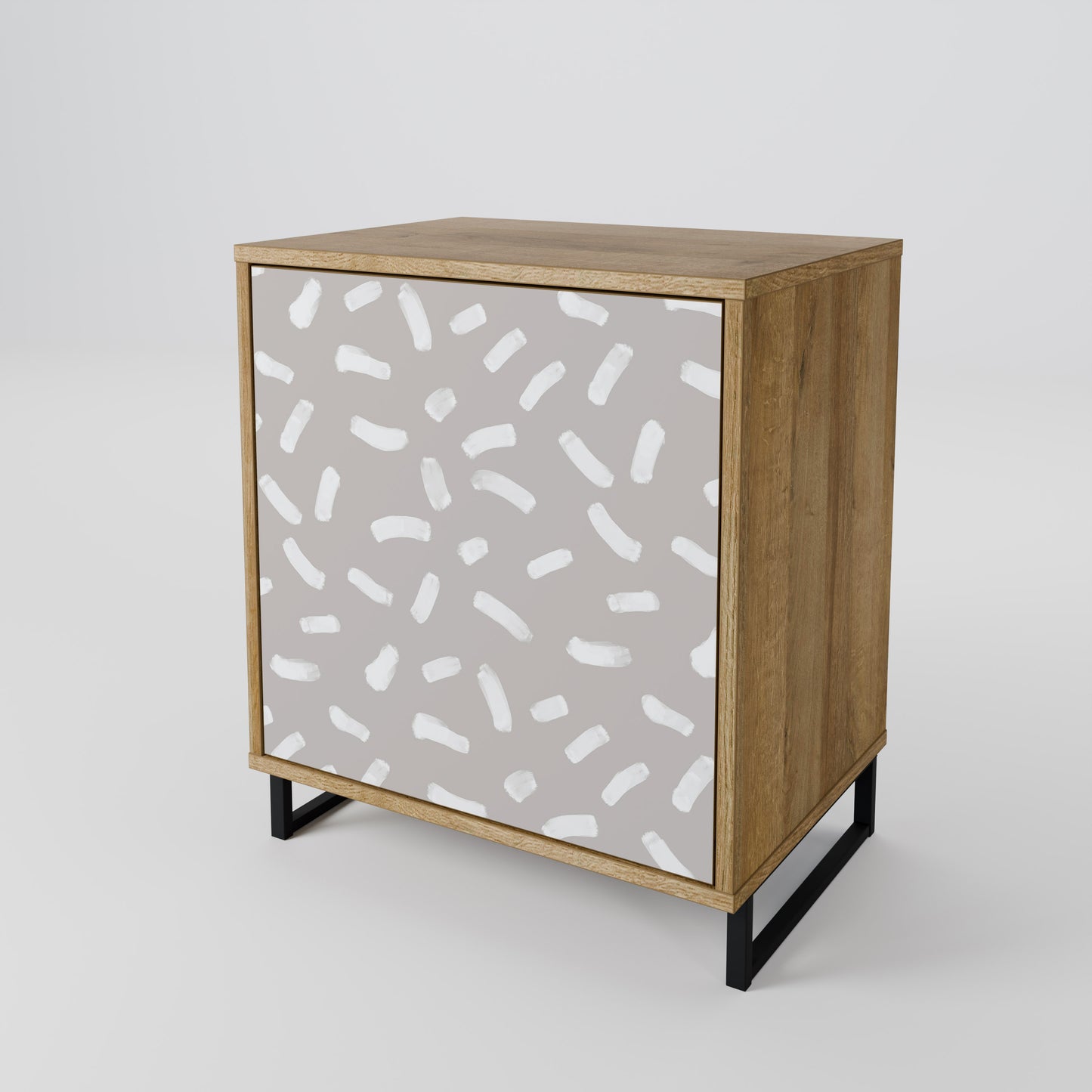 PASSING SECONDS 1-Door Sideboard in Oak Effect
