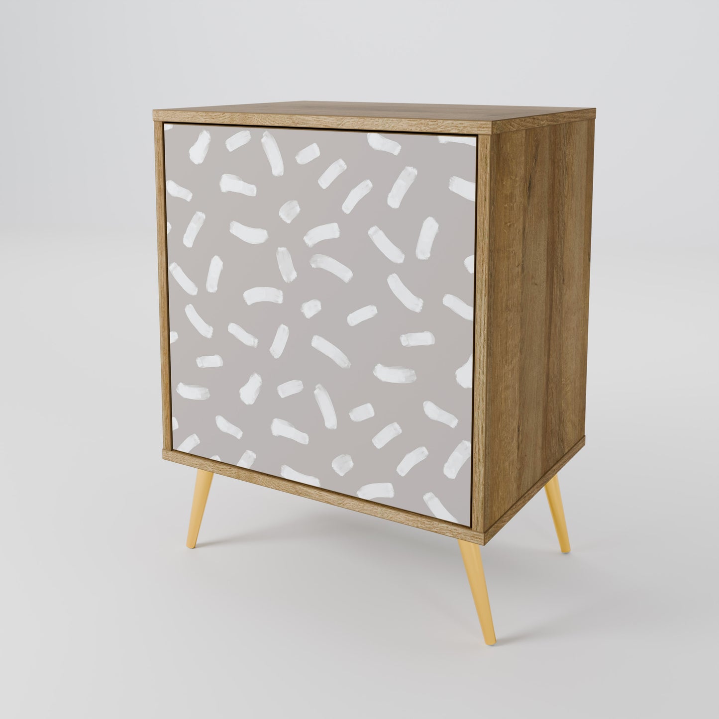 PASSING SECONDS 1-Door Sideboard in Oak Effect