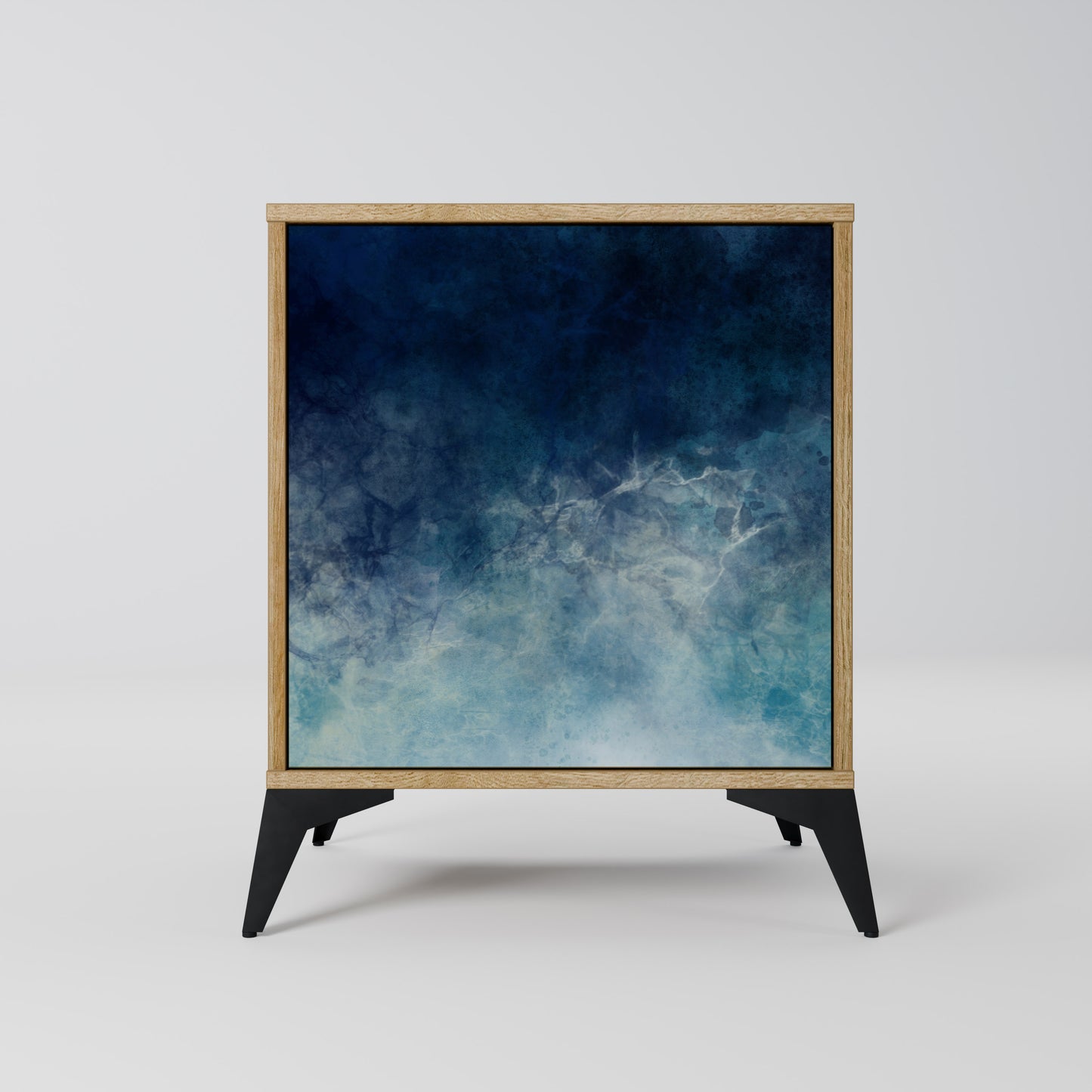 CELESTIAL FALL 1-Door Sideboard in Oak Effect