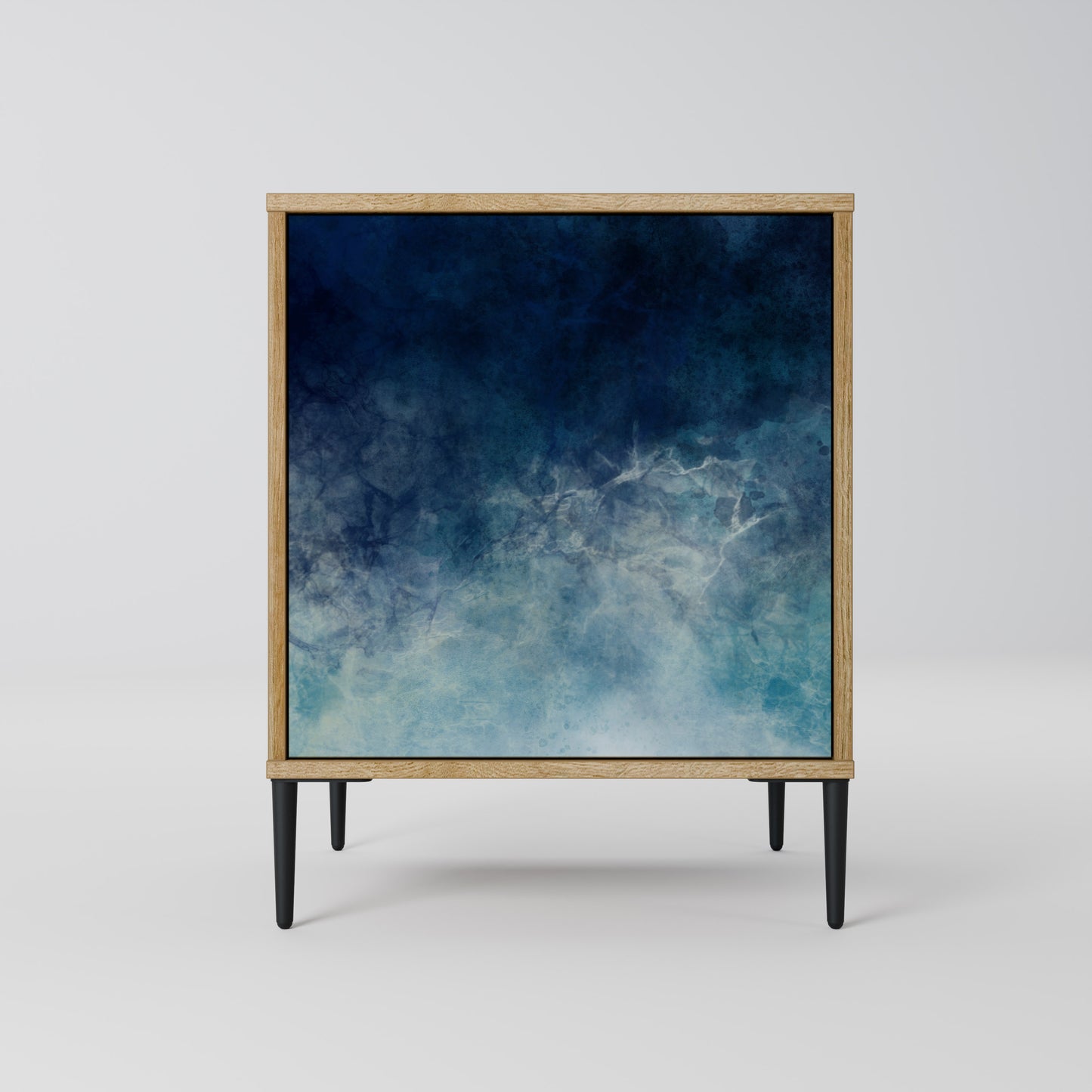CELESTIAL FALL 1-Door Sideboard in Oak Effect