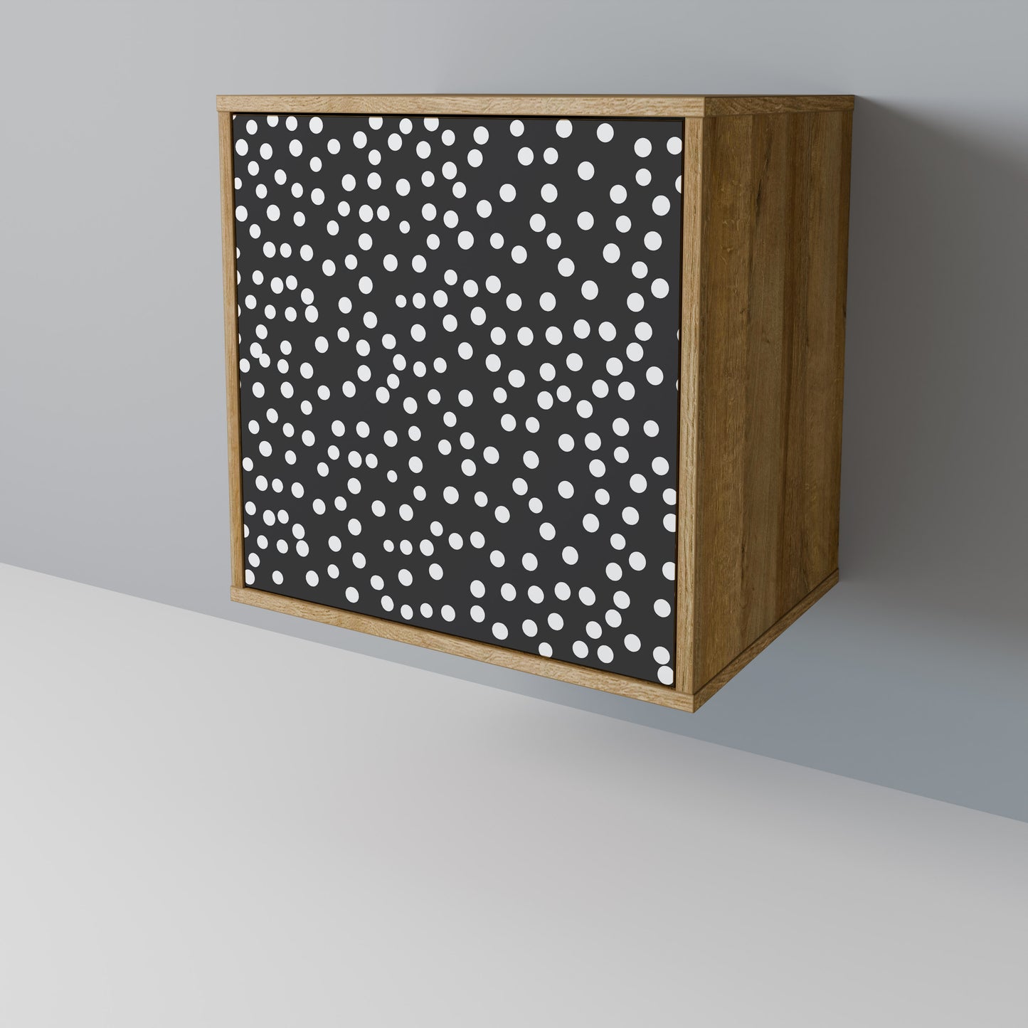 BLINDING LIGHTS 1-Door Sideboard in Oak Effect