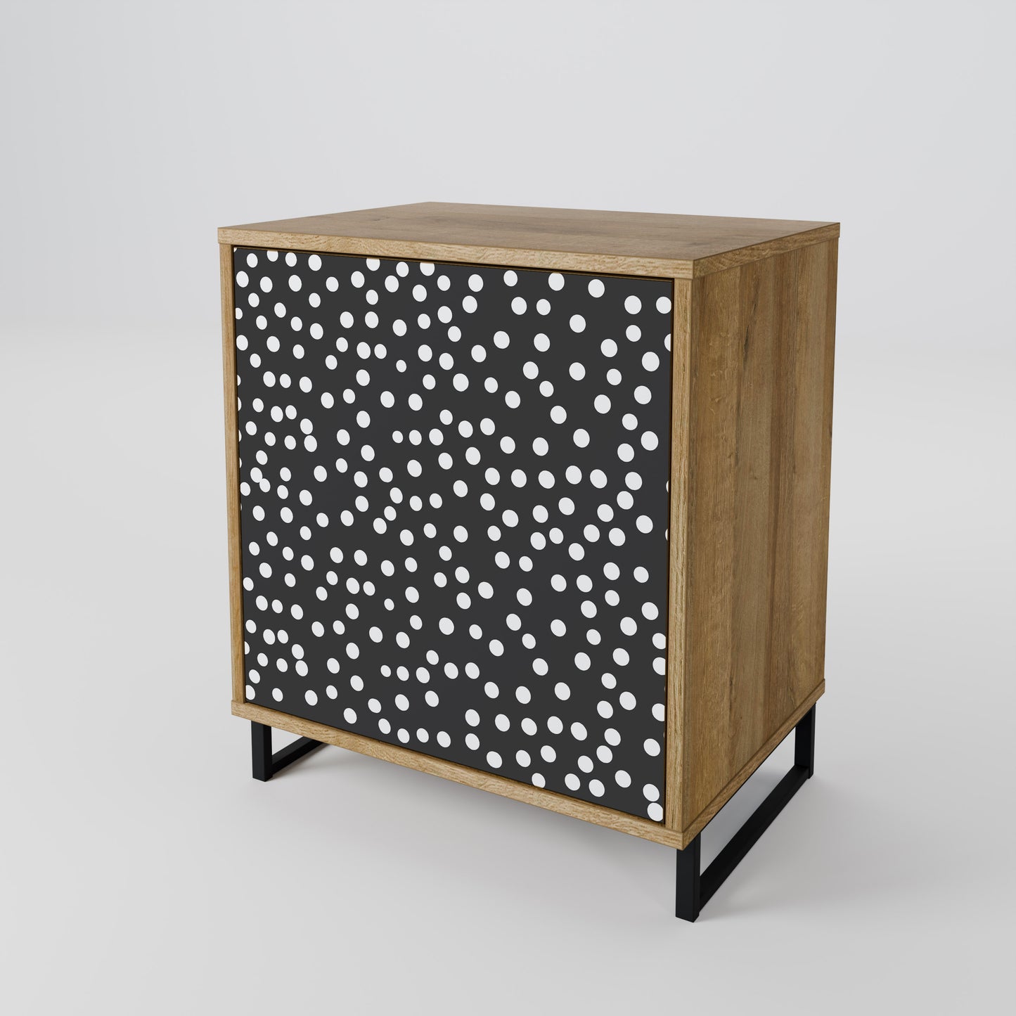 BLINDING LIGHTS 1-Door Sideboard in Oak Effect
